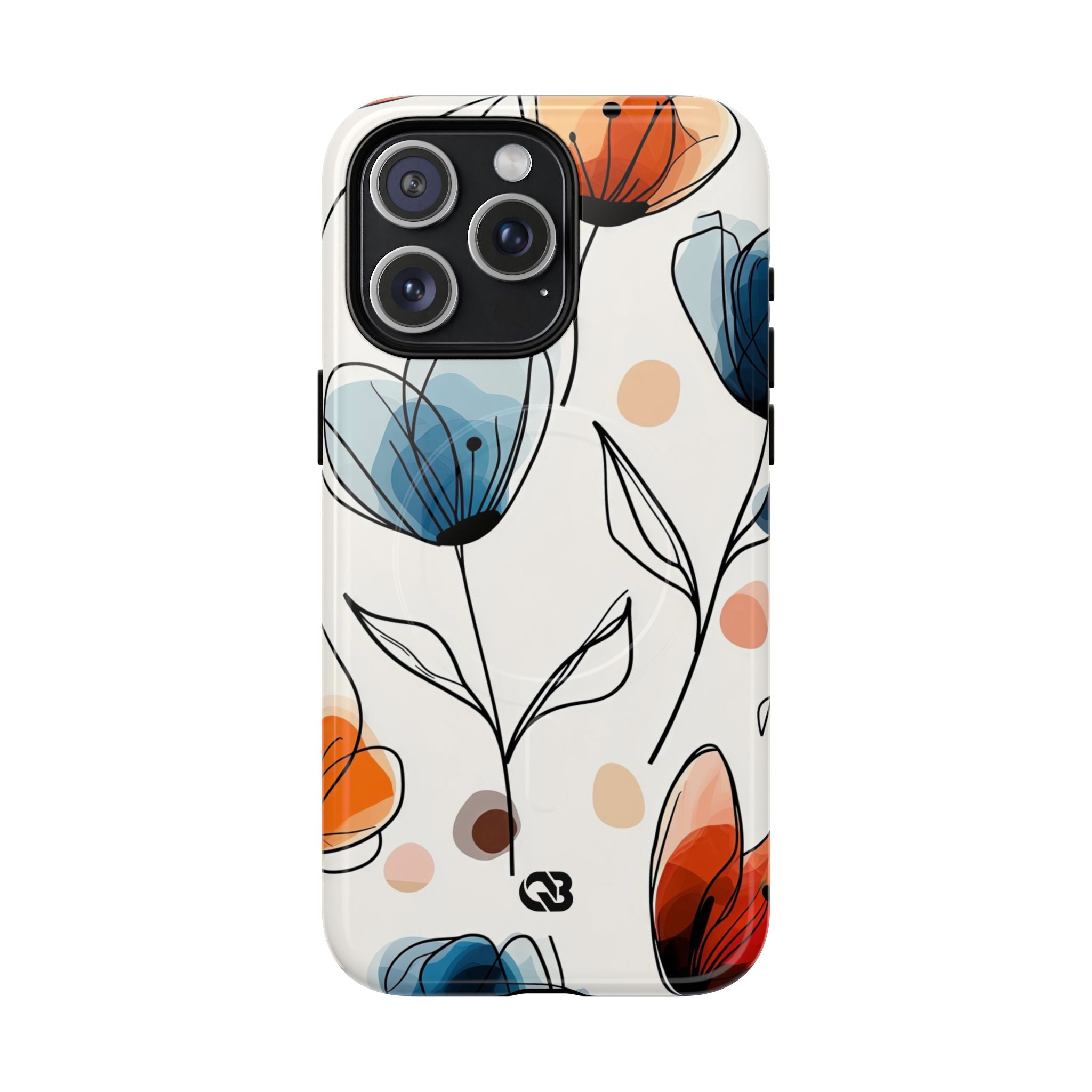 Ink Watercolor Tulips · Tough+ Phone Case for iPhone · Magsafe