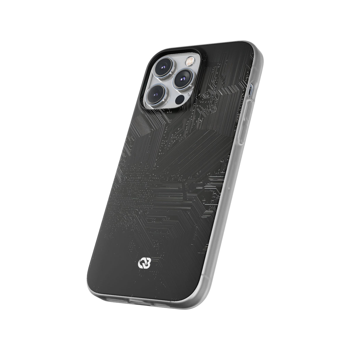 Obsidian Circuitry · Lite Phone Case for iPhone · Black
