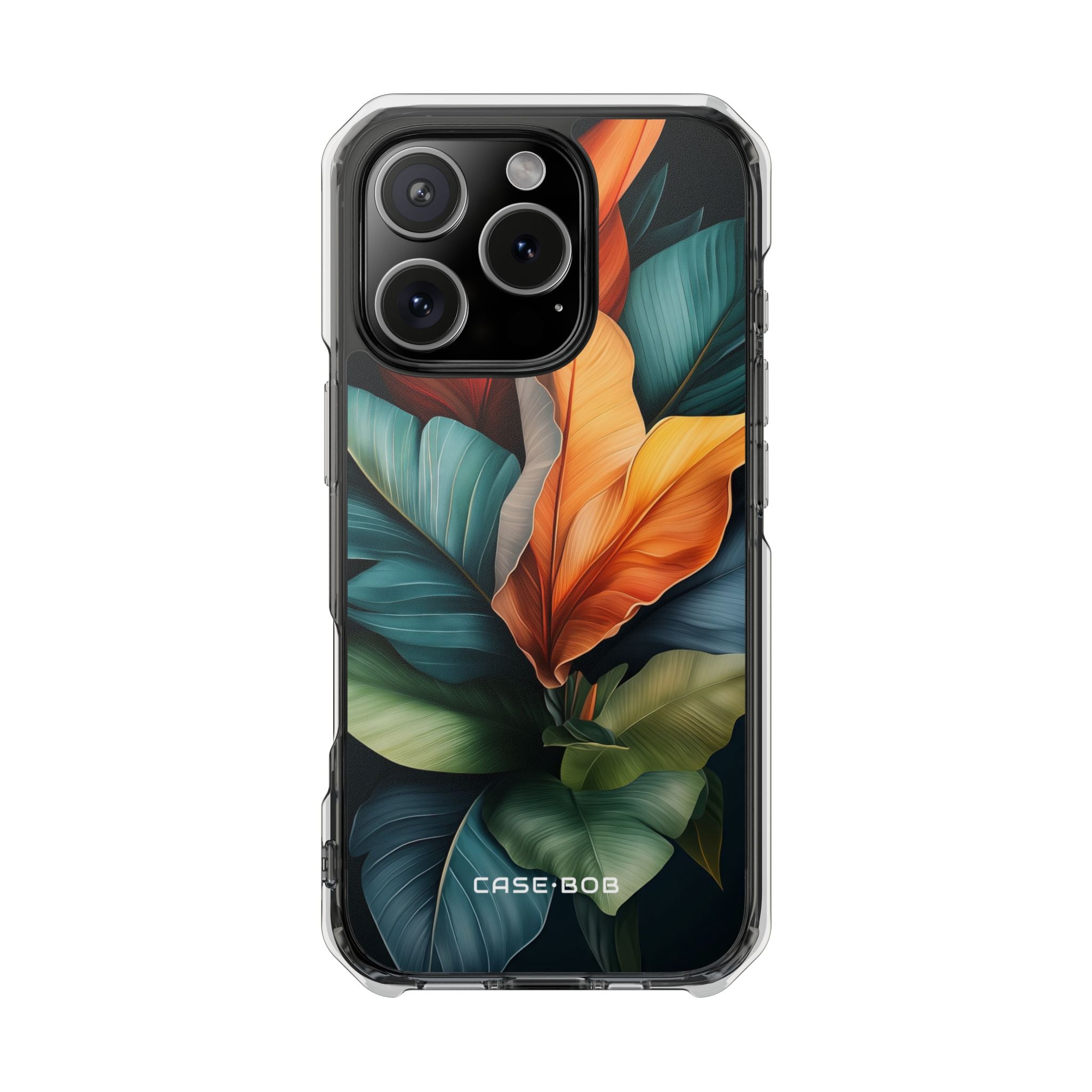 Tropical Leafburst iPhone 16 Pro Case - Impact