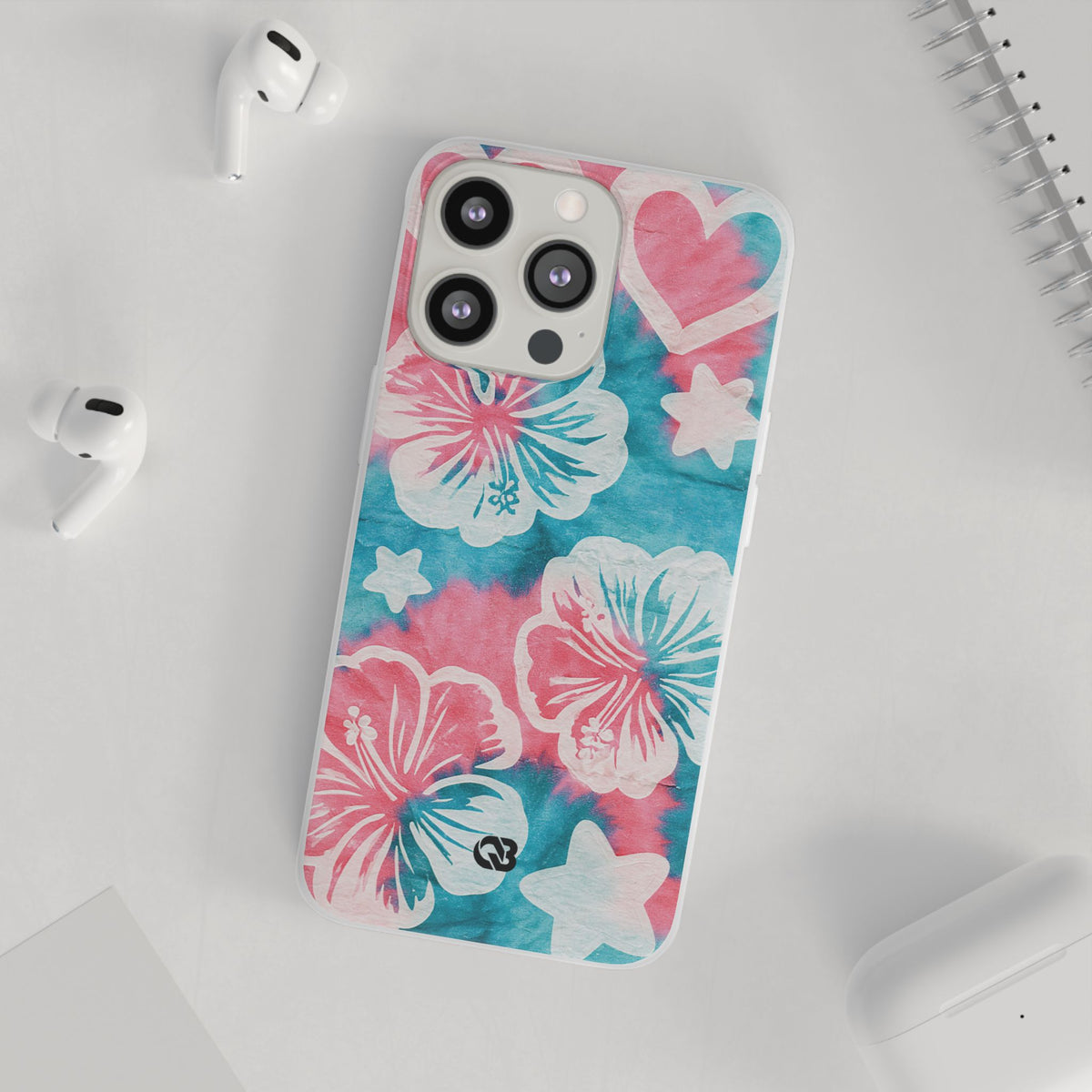 Tropical Hibiscus Bloom · Lite Phone Case for iPhone · Teal