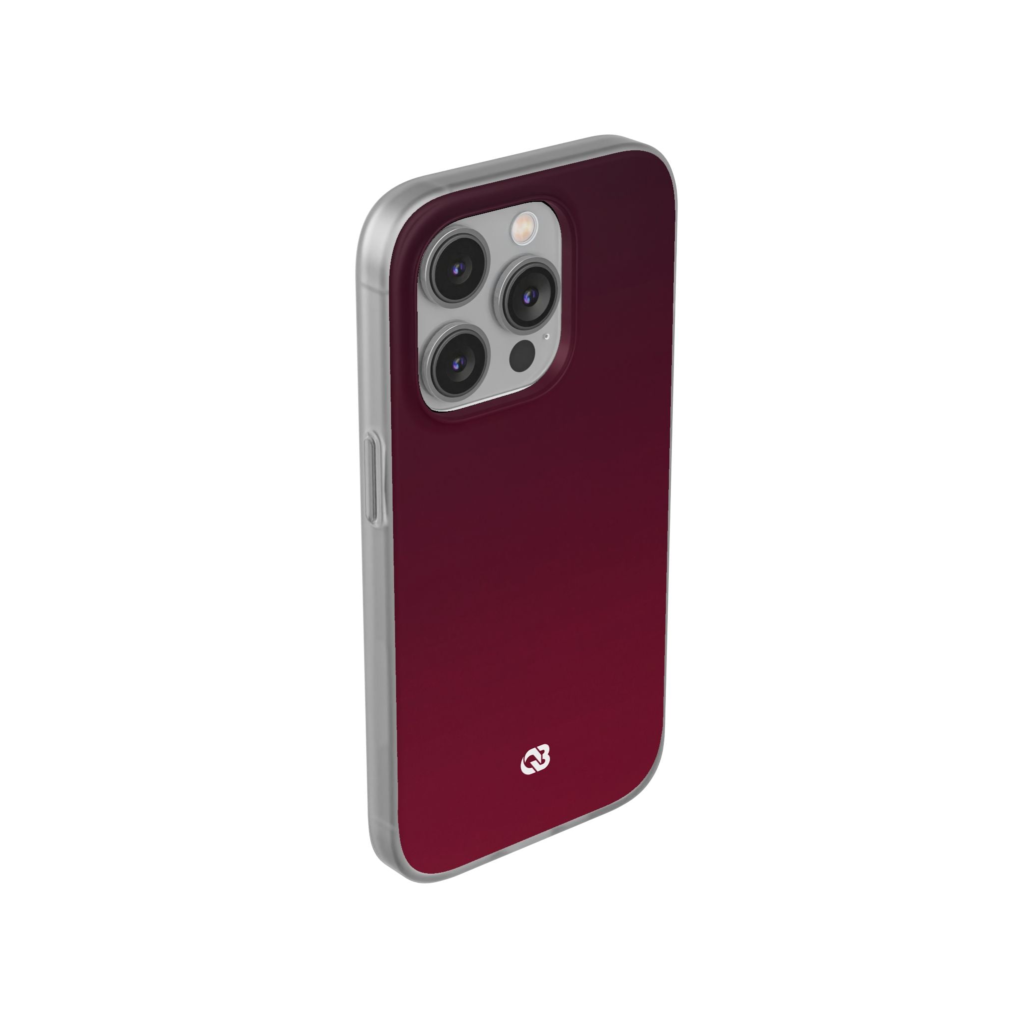 Red Lite Phone Case for iPhone - Deep Sangria Gradient
