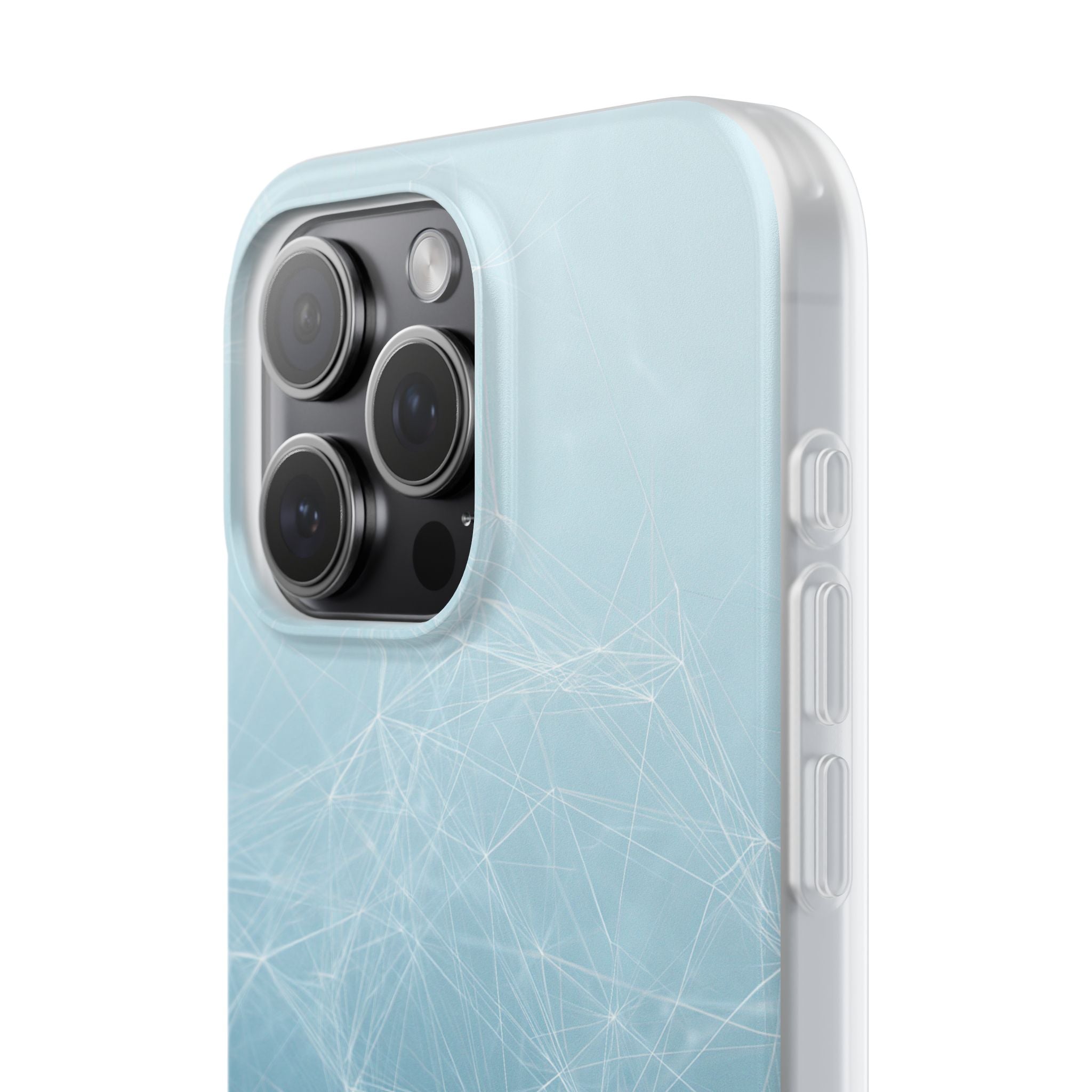 Teal Lite Phone Case for iPhone - Arctic Digital Nexus