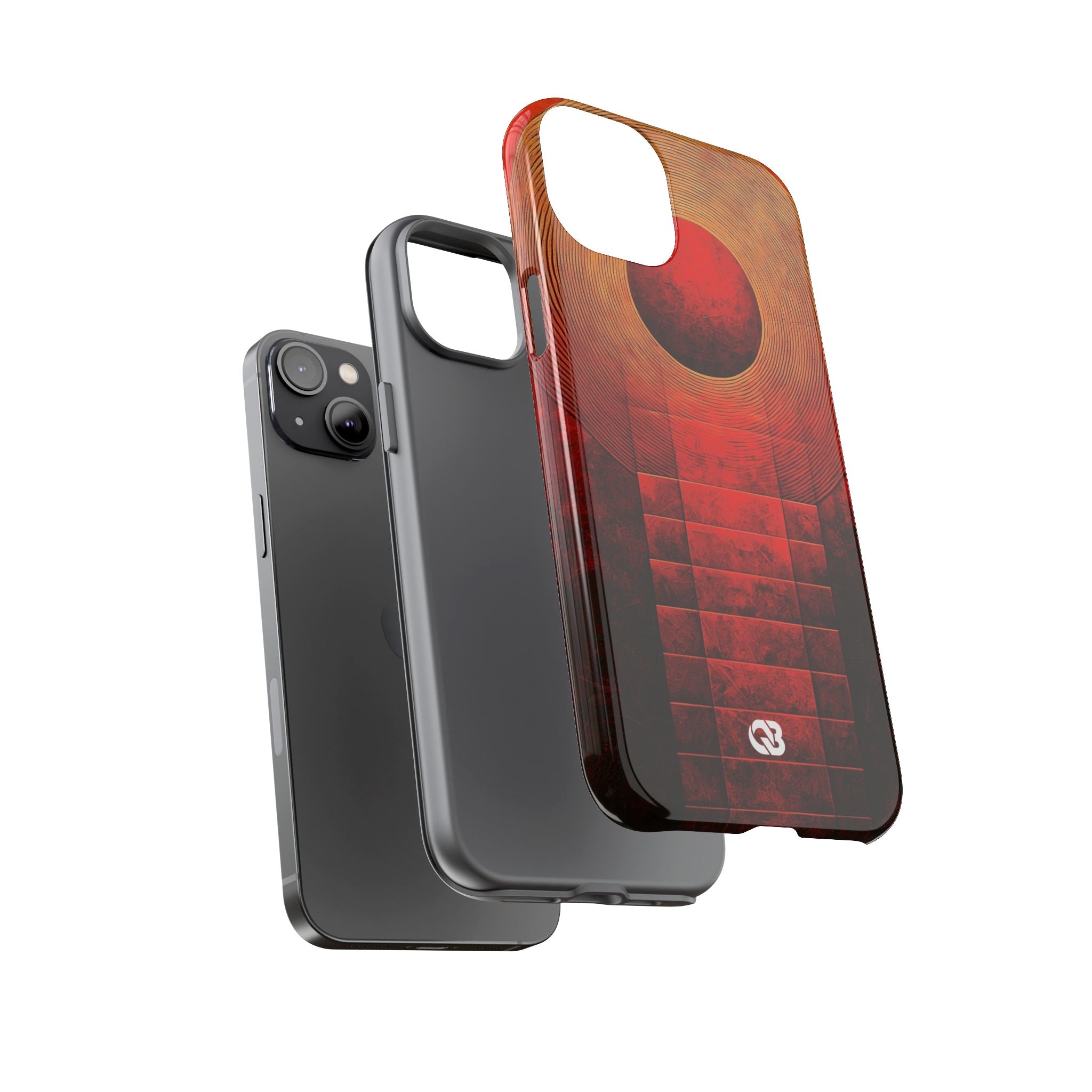 Crimson Solar Halo · Custodia Tough per iPhone