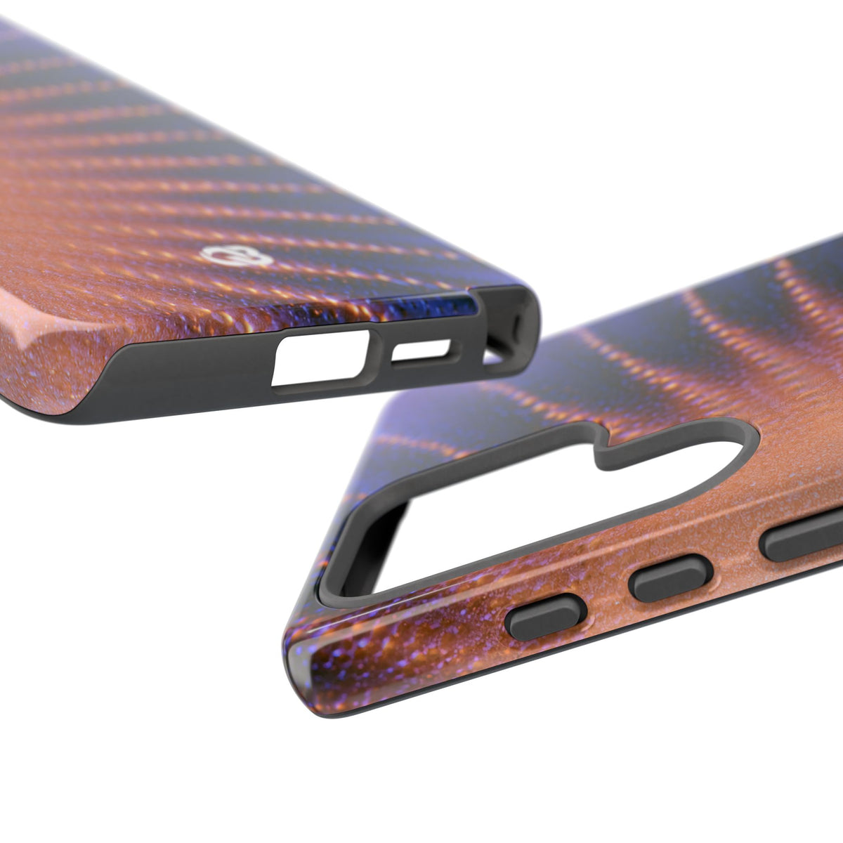 Luminous Aura Burst · Tough Phone Case for Samsung · Blue
