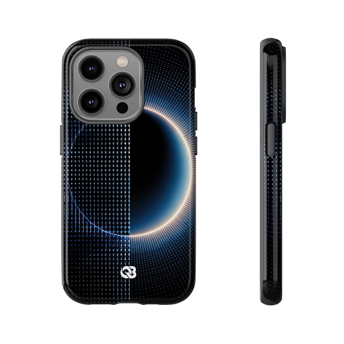 Luminous Meridian · Tough Phone Case for iPhone · Black