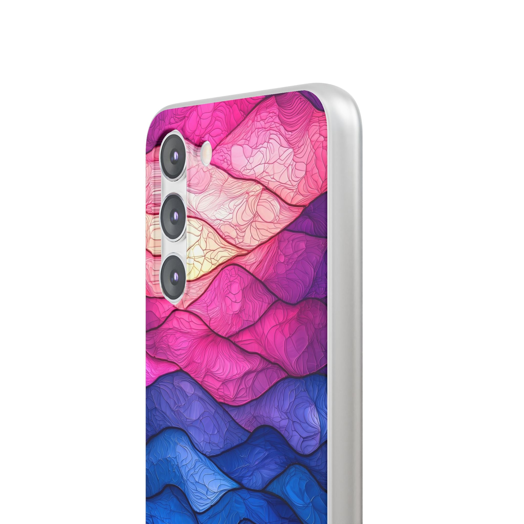 Wavy Vein Gradient Samsung S23 Plus Case - Soft