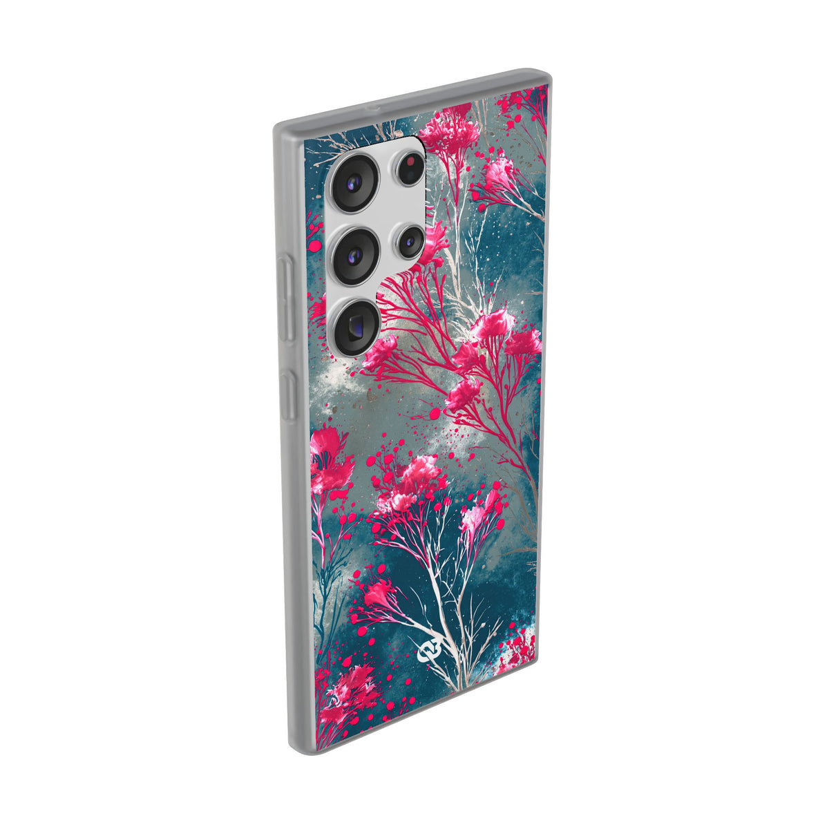 Cyber Blossom · Lite Phone Case for Samsung · Teal