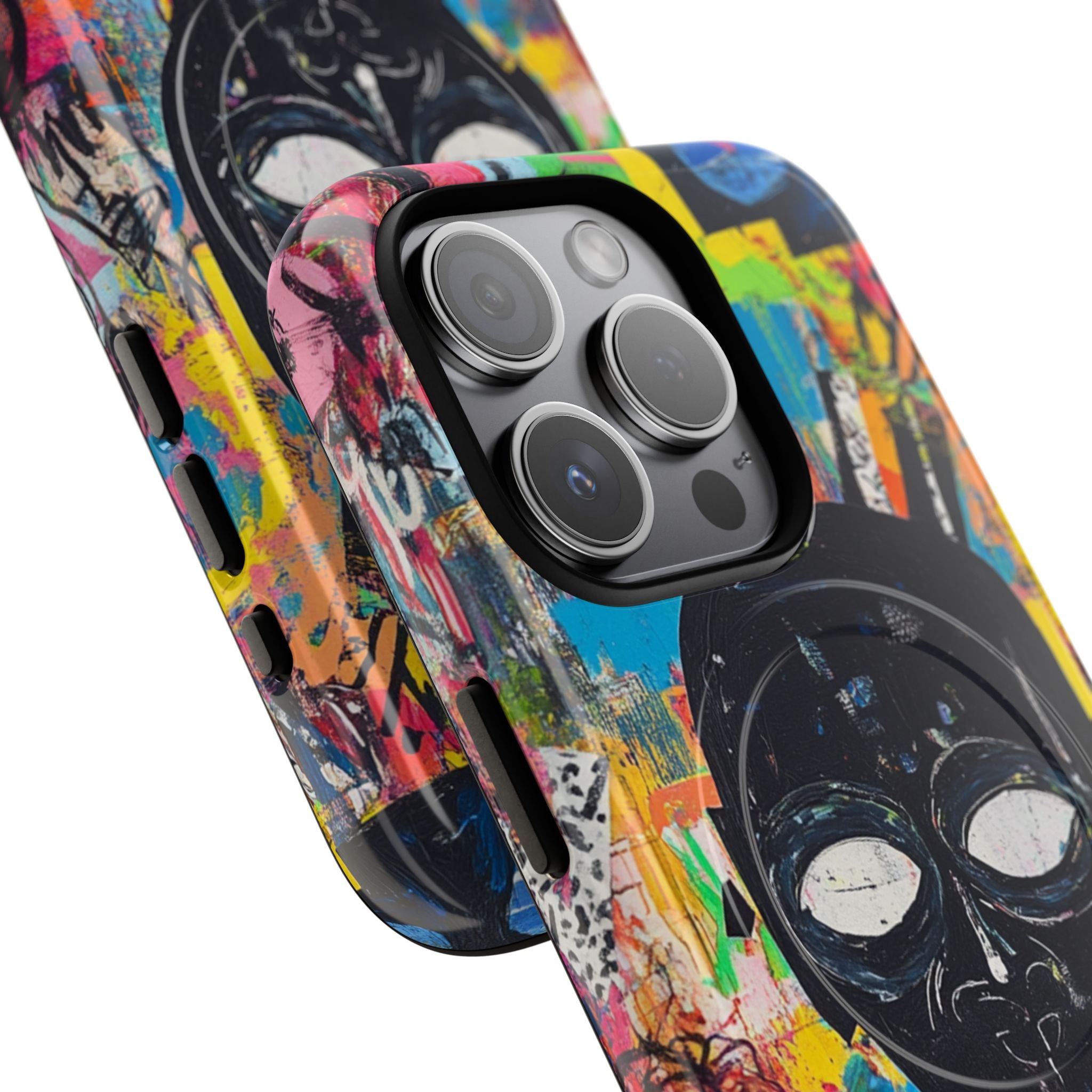 Skull Vortex iPhone 15 Pro Case - Tough+