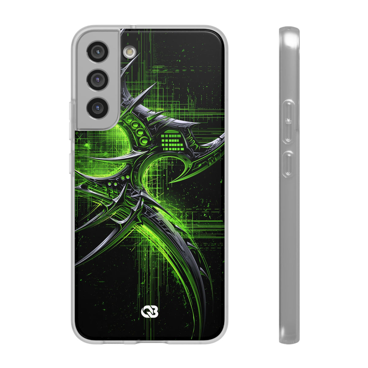 Cyber Sigil Grid · Lite Phone Case for Samsung · Green