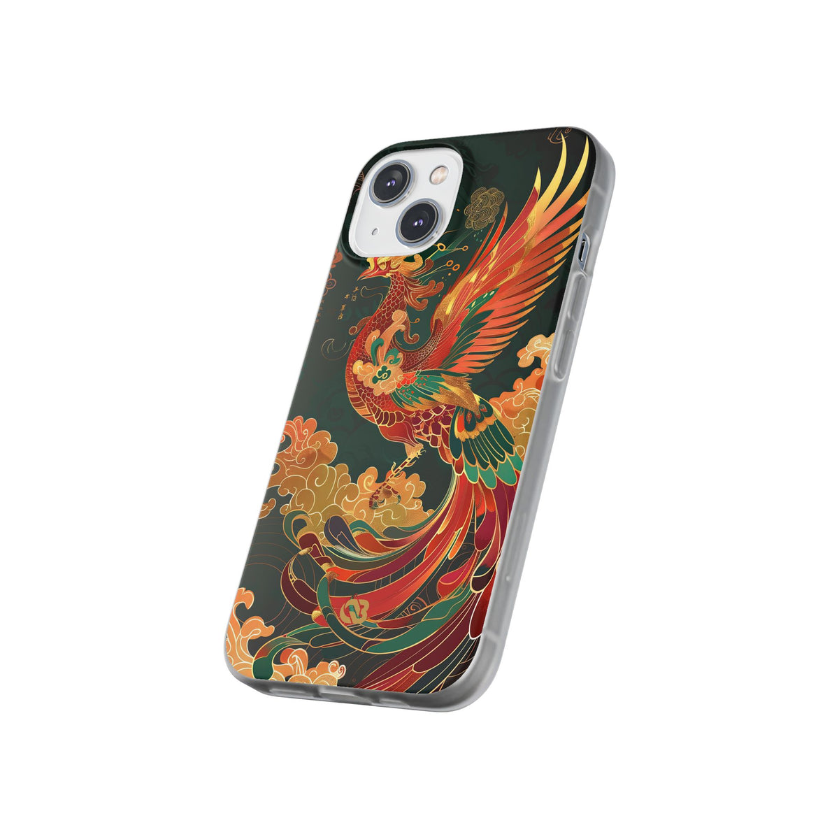 Imperial Phoenix Ascent · Lite Phone Case for iPhone · Red