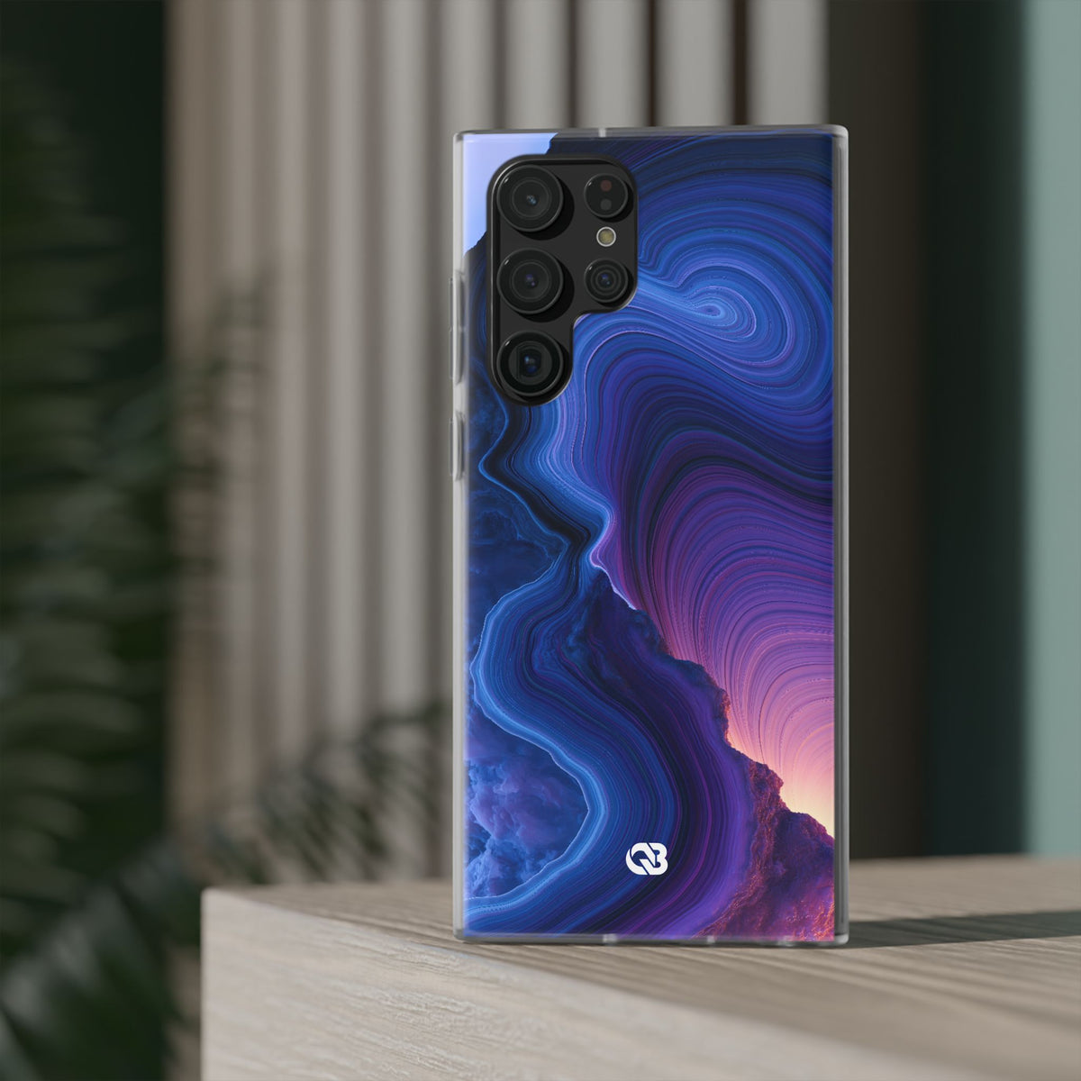 Radiant Strata · Lite Phone Case for Samsung · Blue