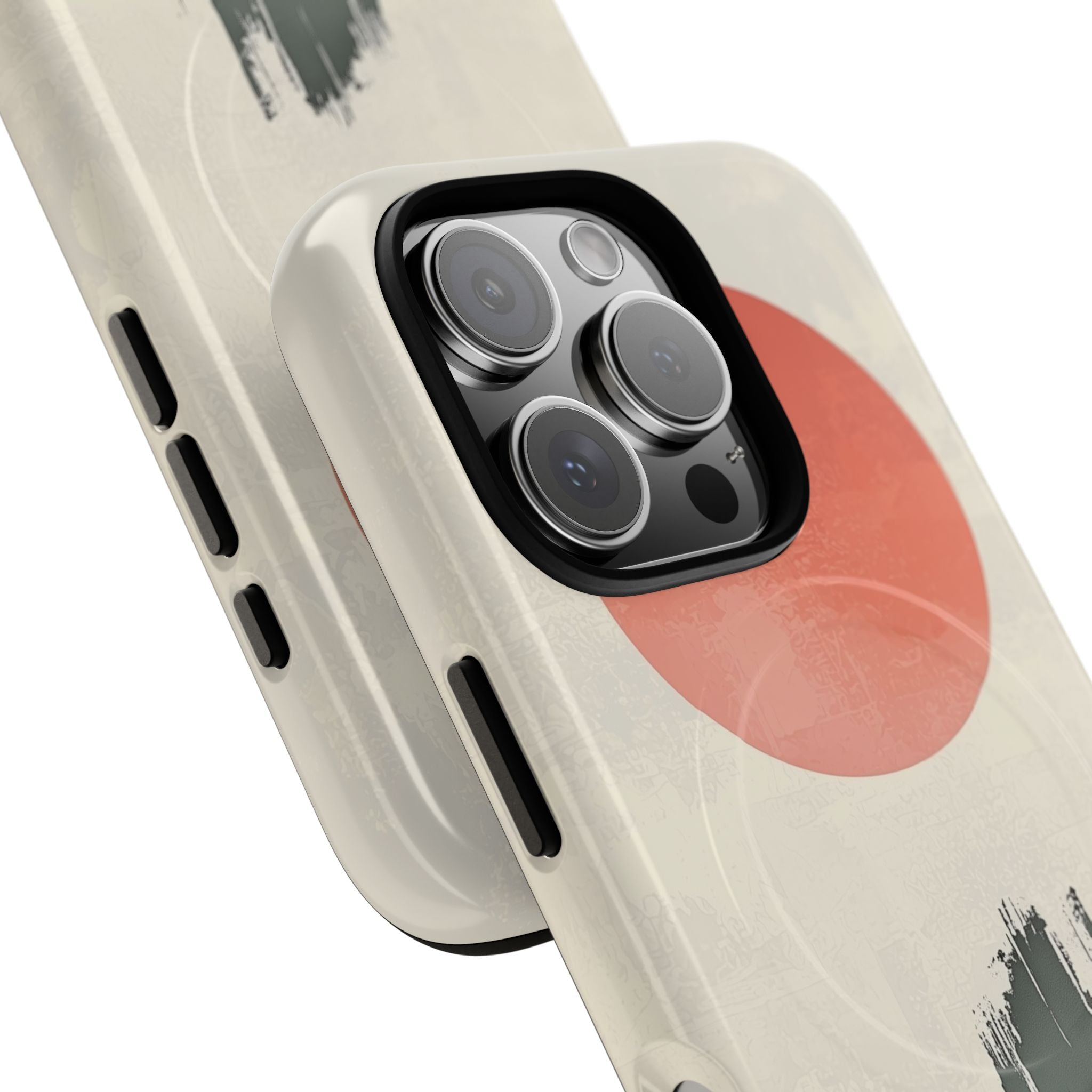 Crimson Sun Strokes · Tough+ Phone Case for iPhone · Magsafe