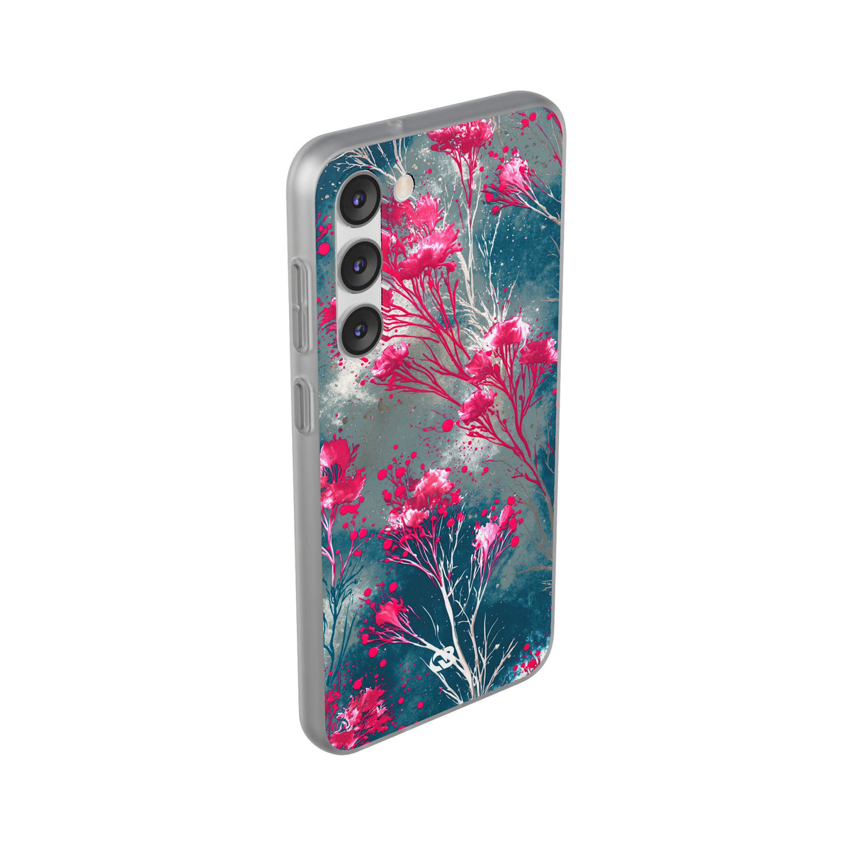 Cyber Blossom · Lite Phone Case for Samsung · Teal