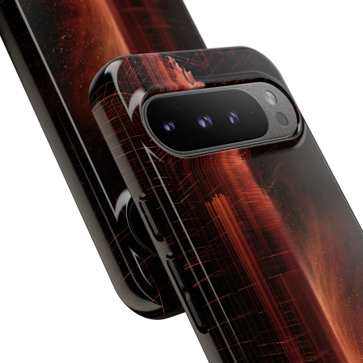 Luminous Monolith · Tough Phone Case for Pixel · Black