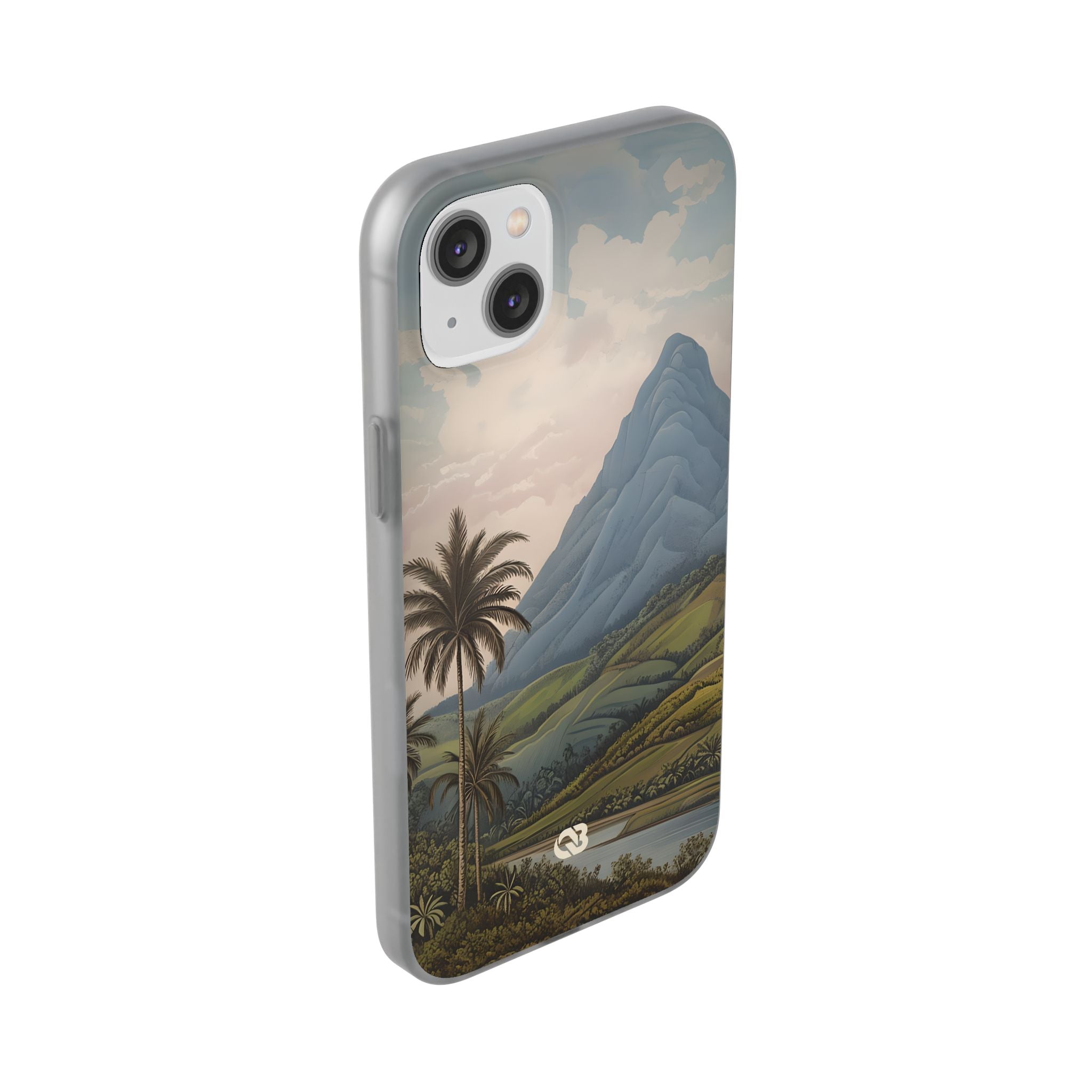 Azure Mountain Vista · Soft Custodia per iPhone