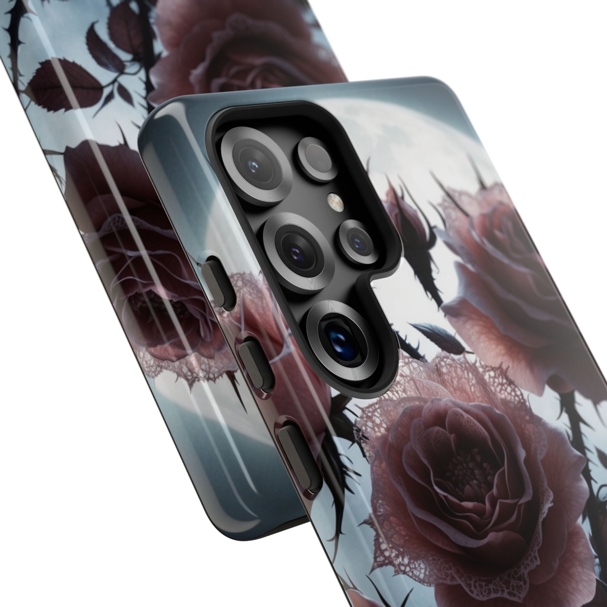Luminous Rose Thorns Samsung S25 Ultra Case - Tough
