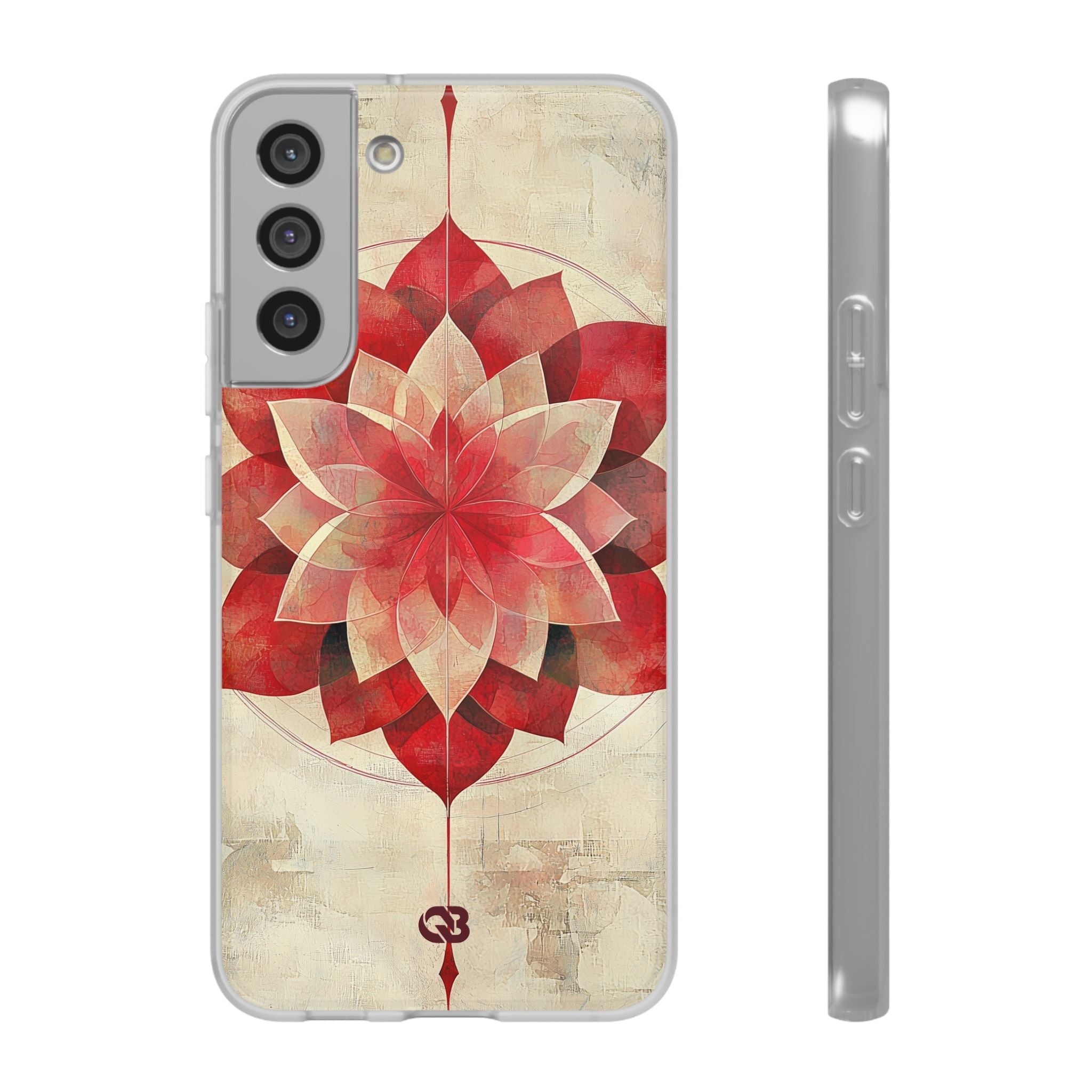 Crimson Petal Peak · Soft Phone Case for Samsung