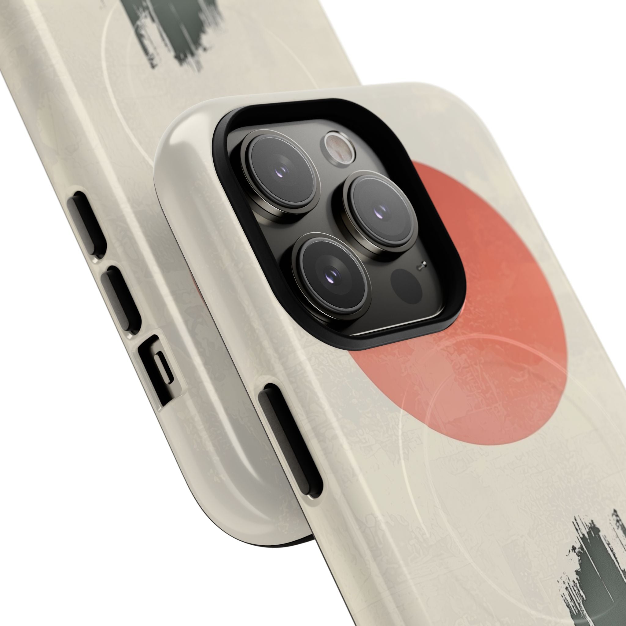 Crimson Sun Strokes · Tough+ Phone Case for iPhone · Magsafe