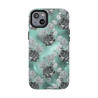 Frost Mint Floral · Tough 2.0 Case · Magsafe