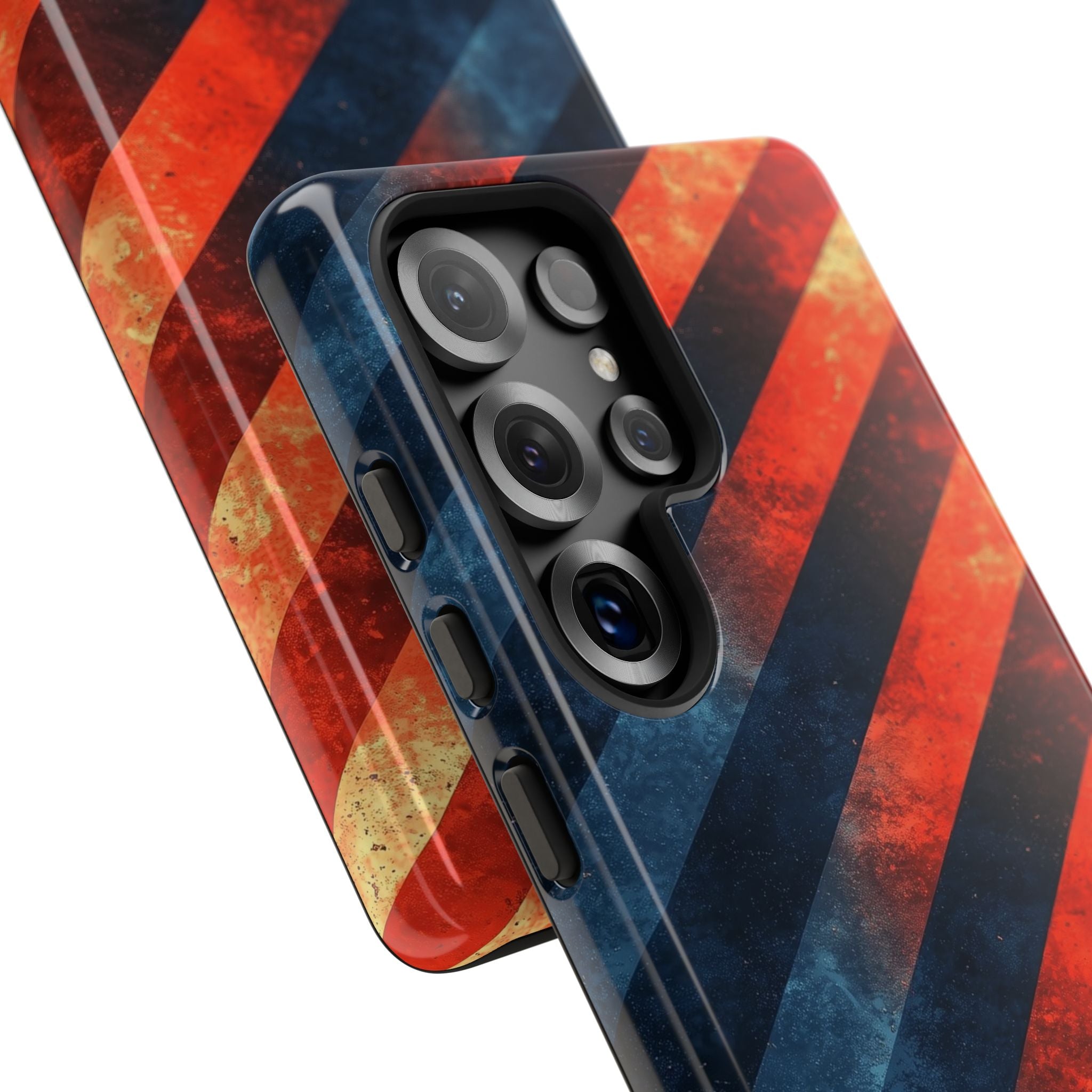 Diagonala ränder Blaze Samsung S25 Ultra Skal - Tough