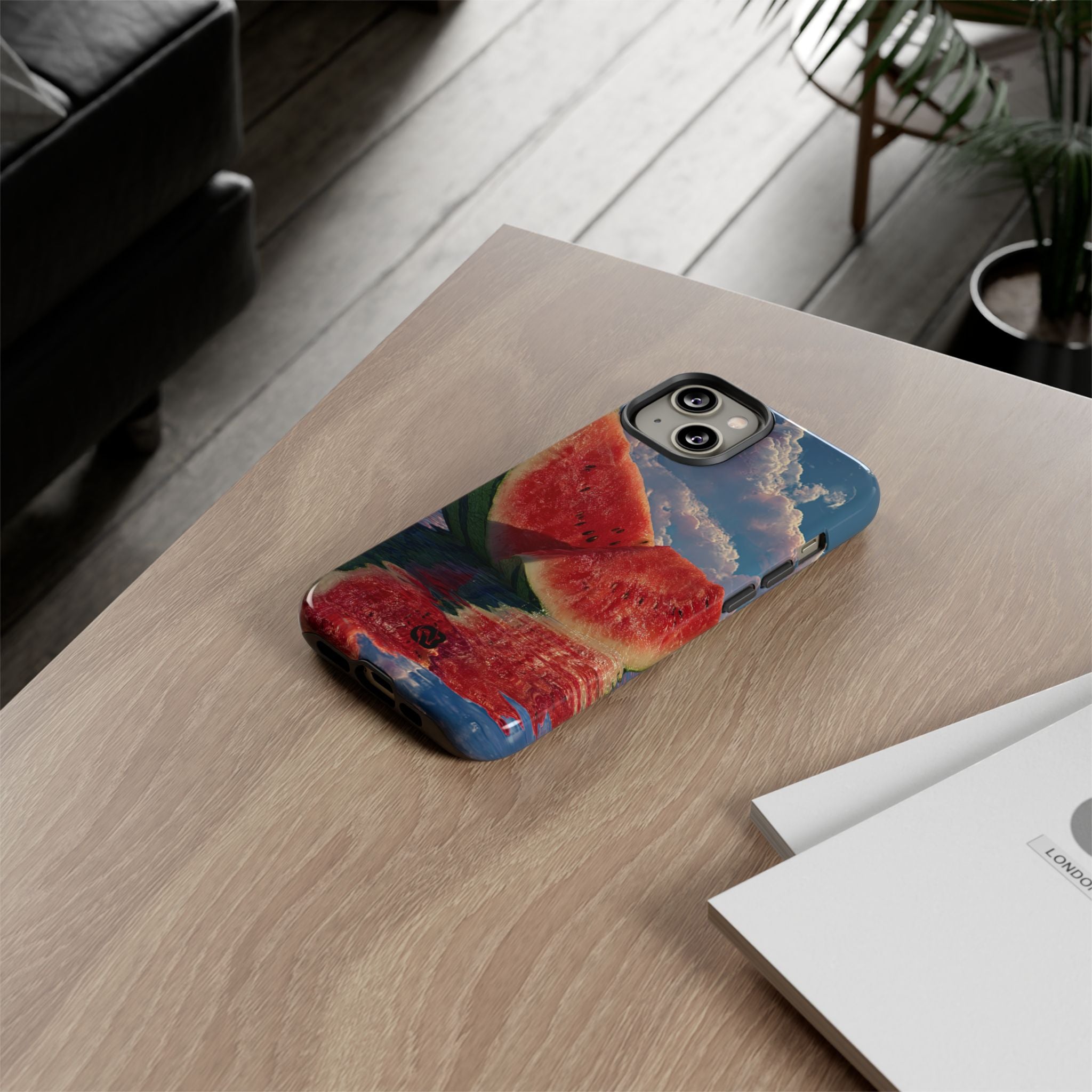 Ruby Melon Tide · Tough Phone Case for iPhone