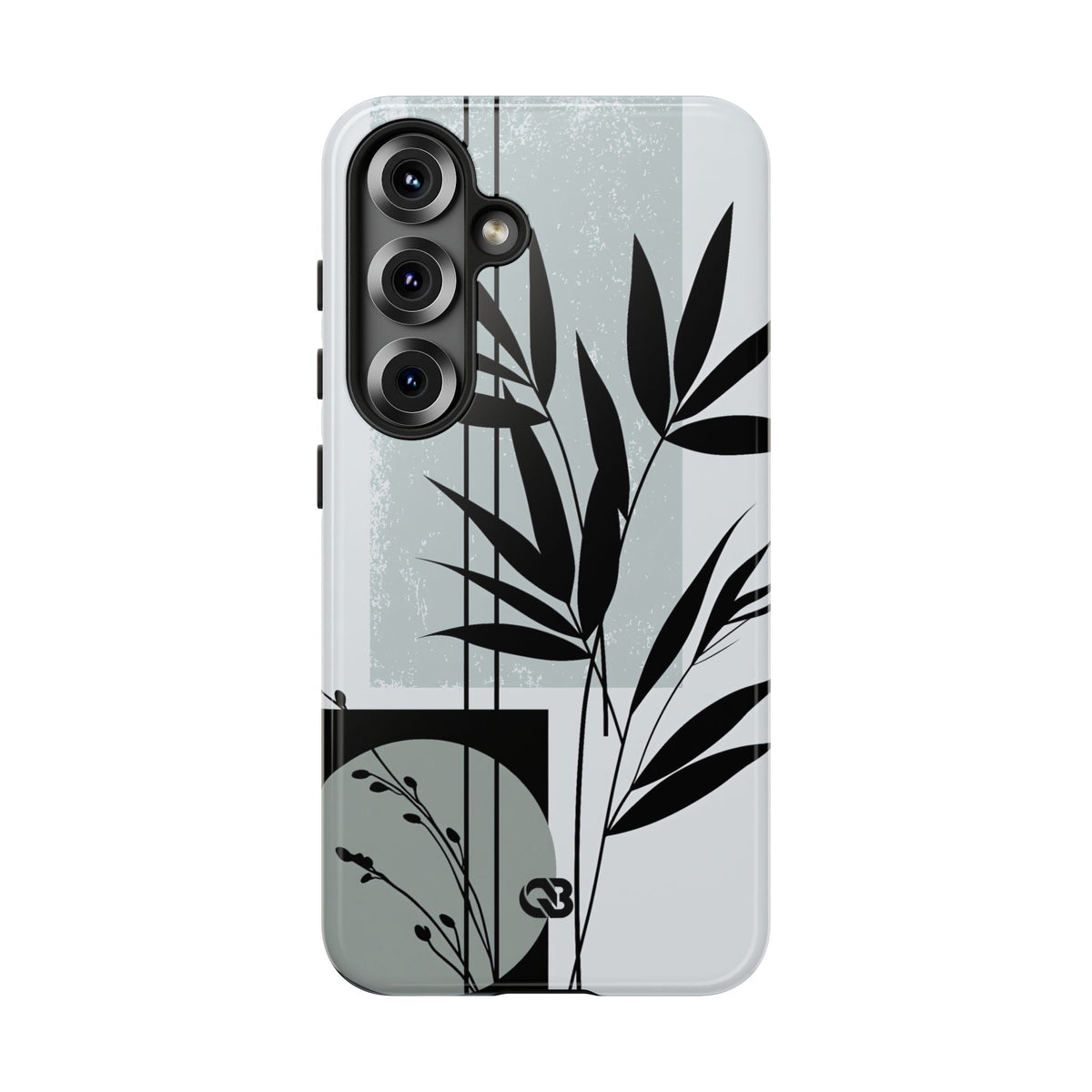 Zen Bamboo Silhouette · Tough Phone Case for Samsung · Green