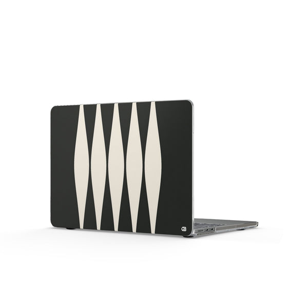 Orbital Resonance · Clear Hard Case for MacBook · Black