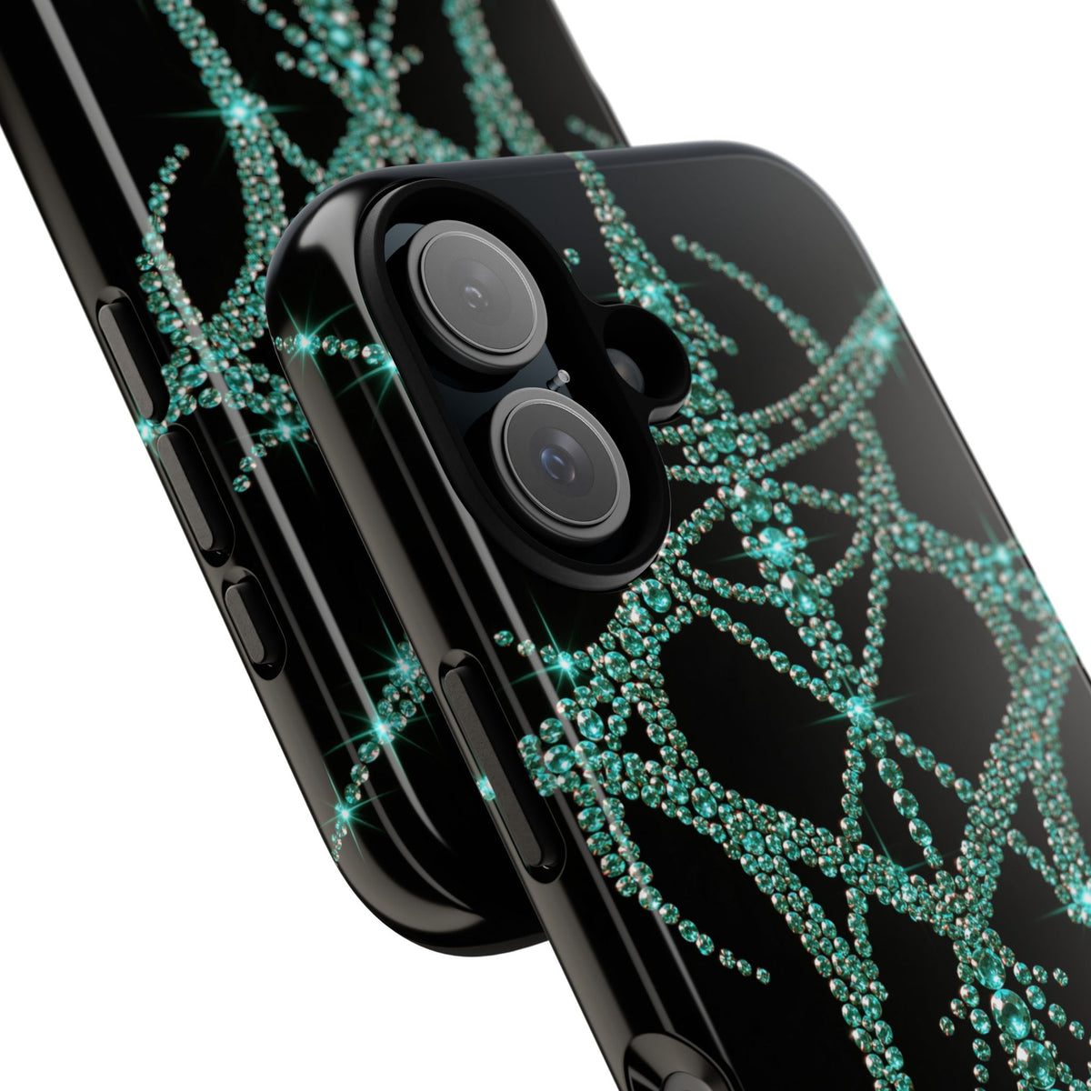 Teal Cyber Sigil · Tough Phone Case for iPhone · Teal
