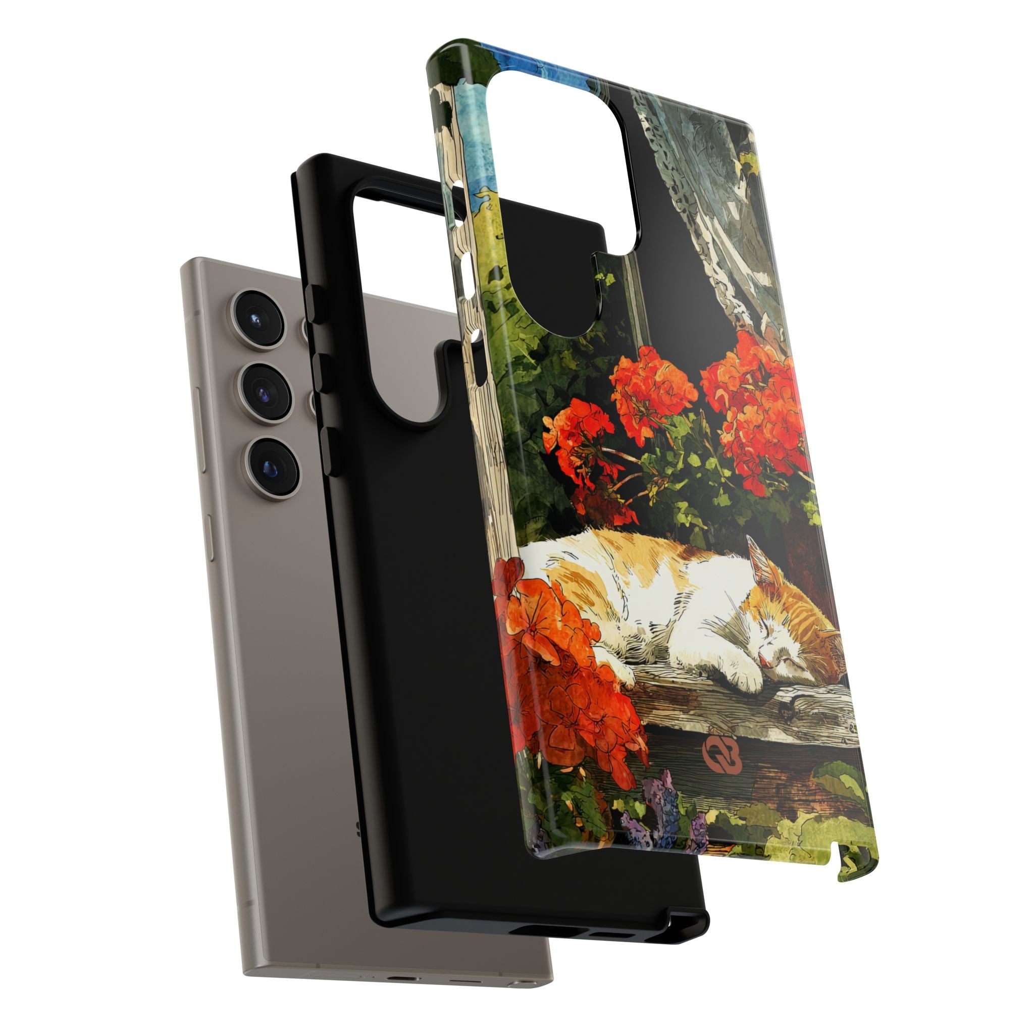 Sleeping Ginger Bloom · Tough Mobilskal för Samsung