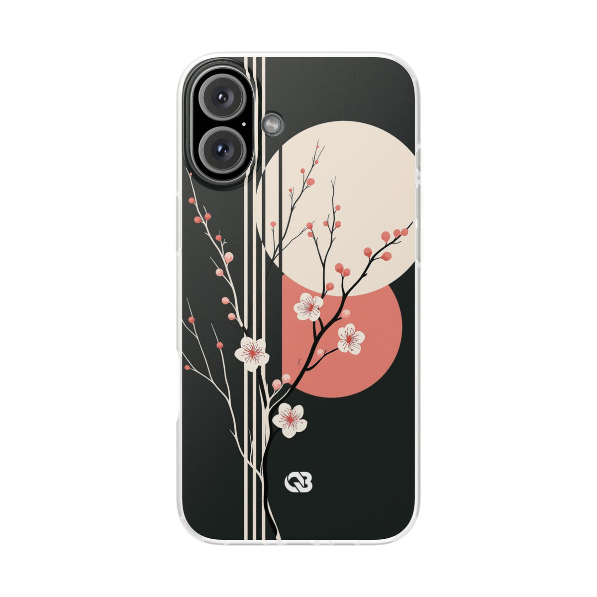 Nocturne Sakura Branch · Lite Phone Case for iPhone · Black