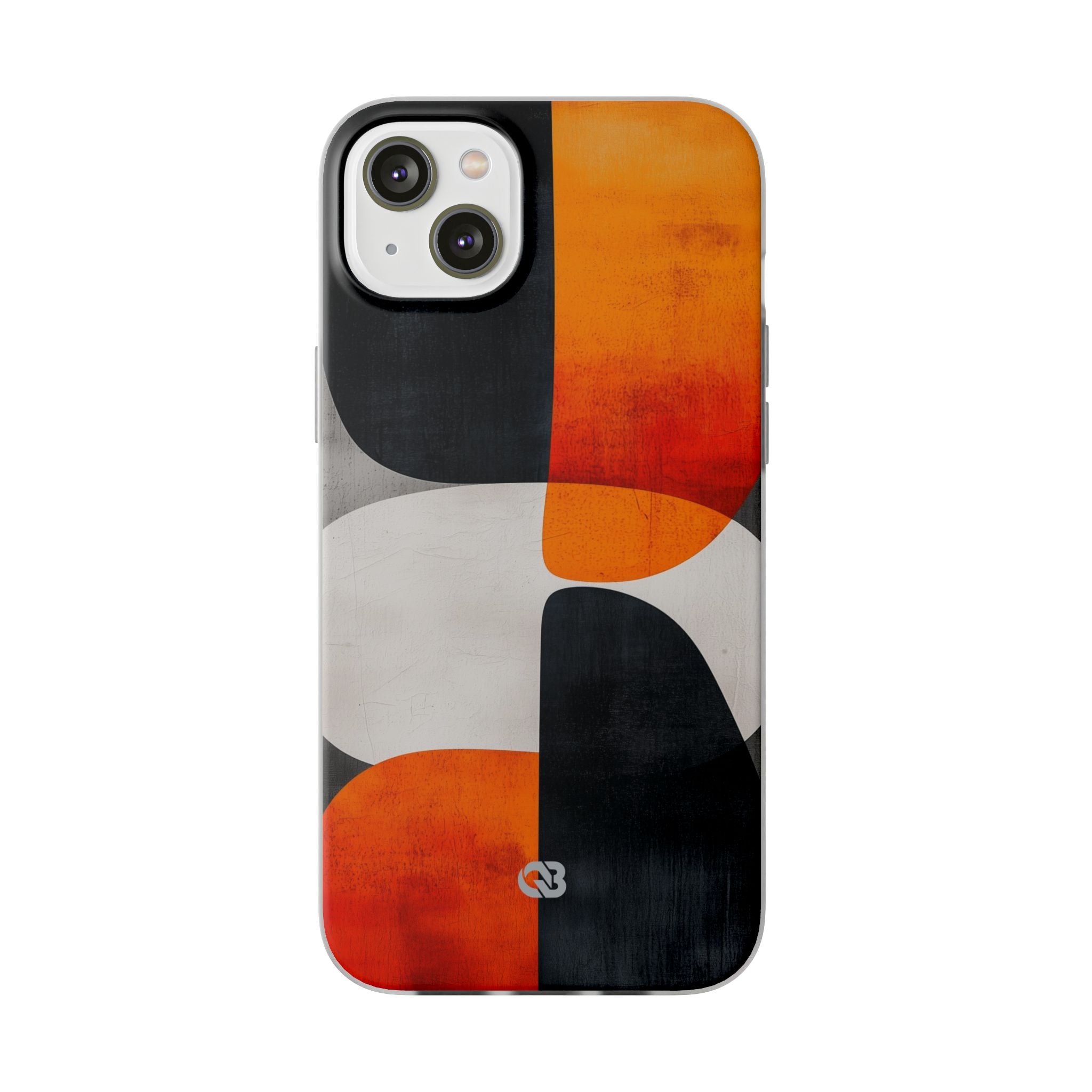 Burnt Amber Flow · Soft Phone Case for iPhone