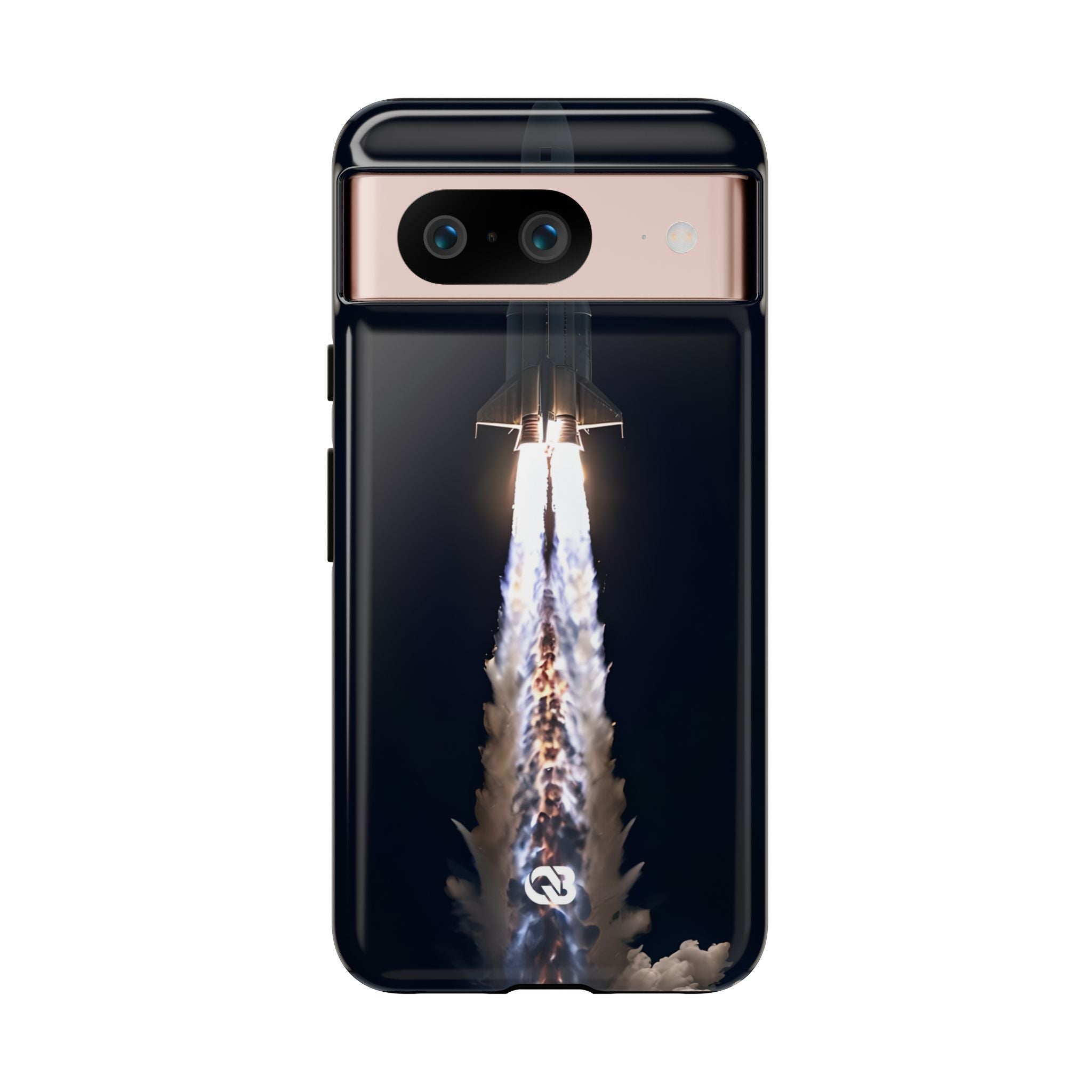 Obsidian Rocket Ascent · Tough Coque de téléphone pour Google Pixel