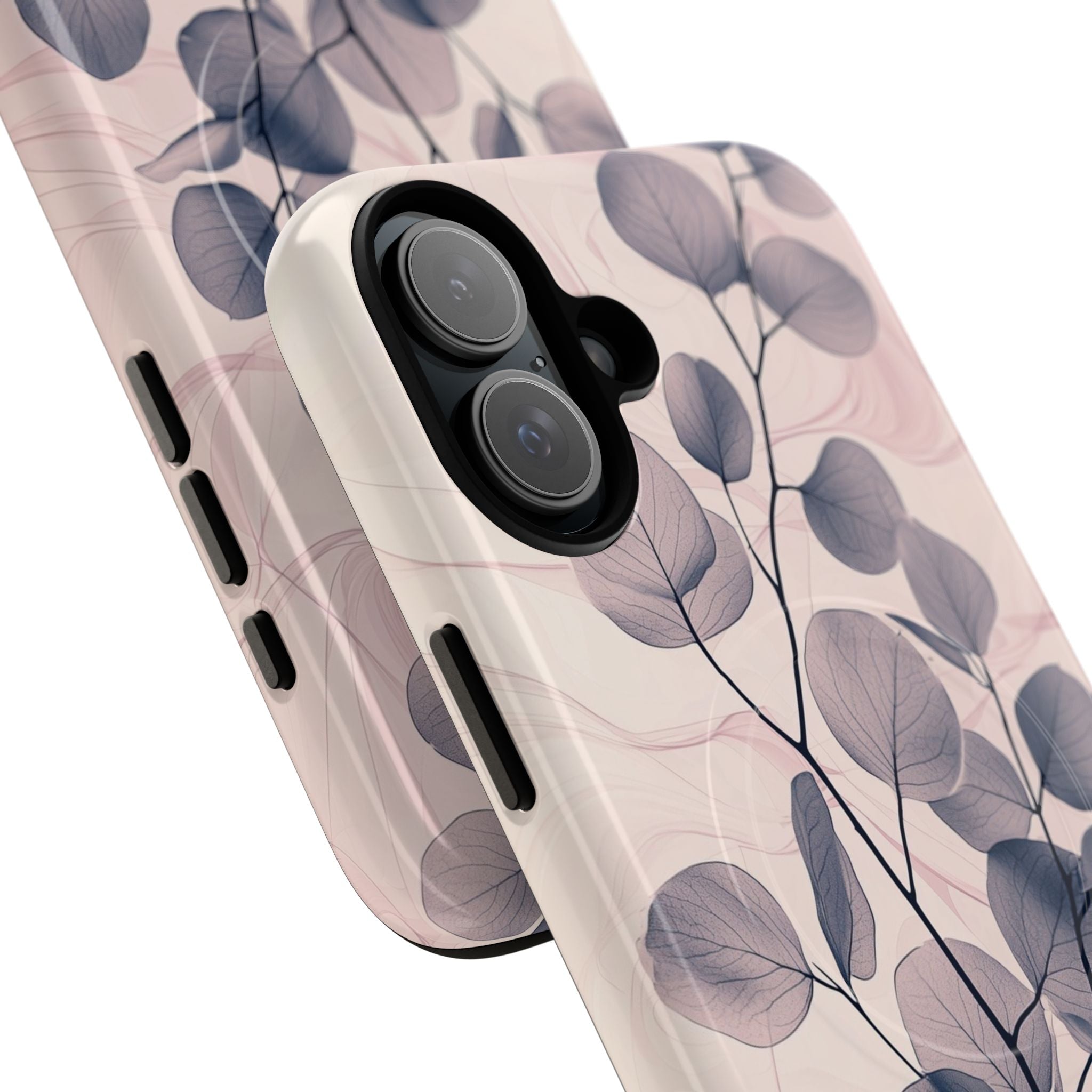 Verenkiiltävä lehtihenkäys iPhone 16 Plus -suojakotelo - Tough+