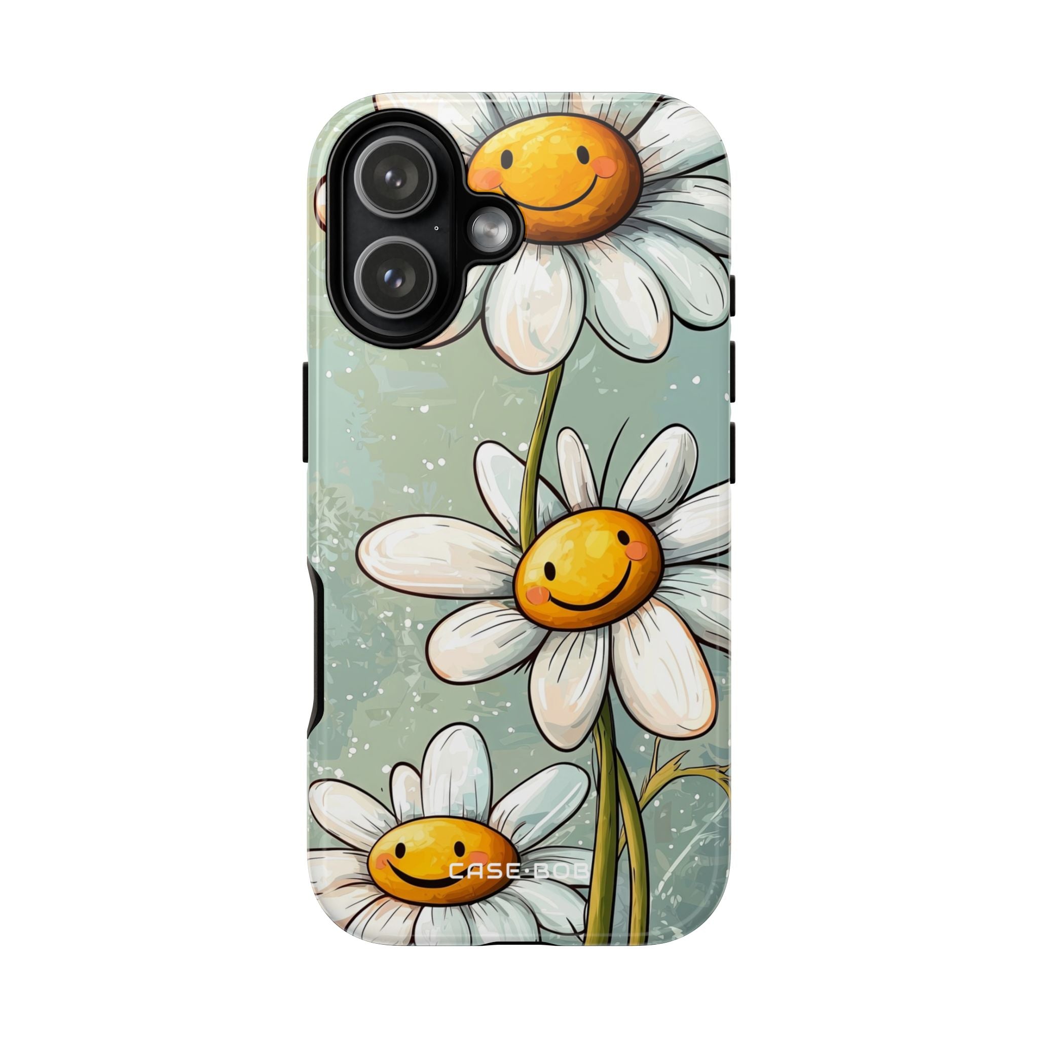 Sunny Daisy Smiles iPhone 17 Case - Tough - CASE•BOB