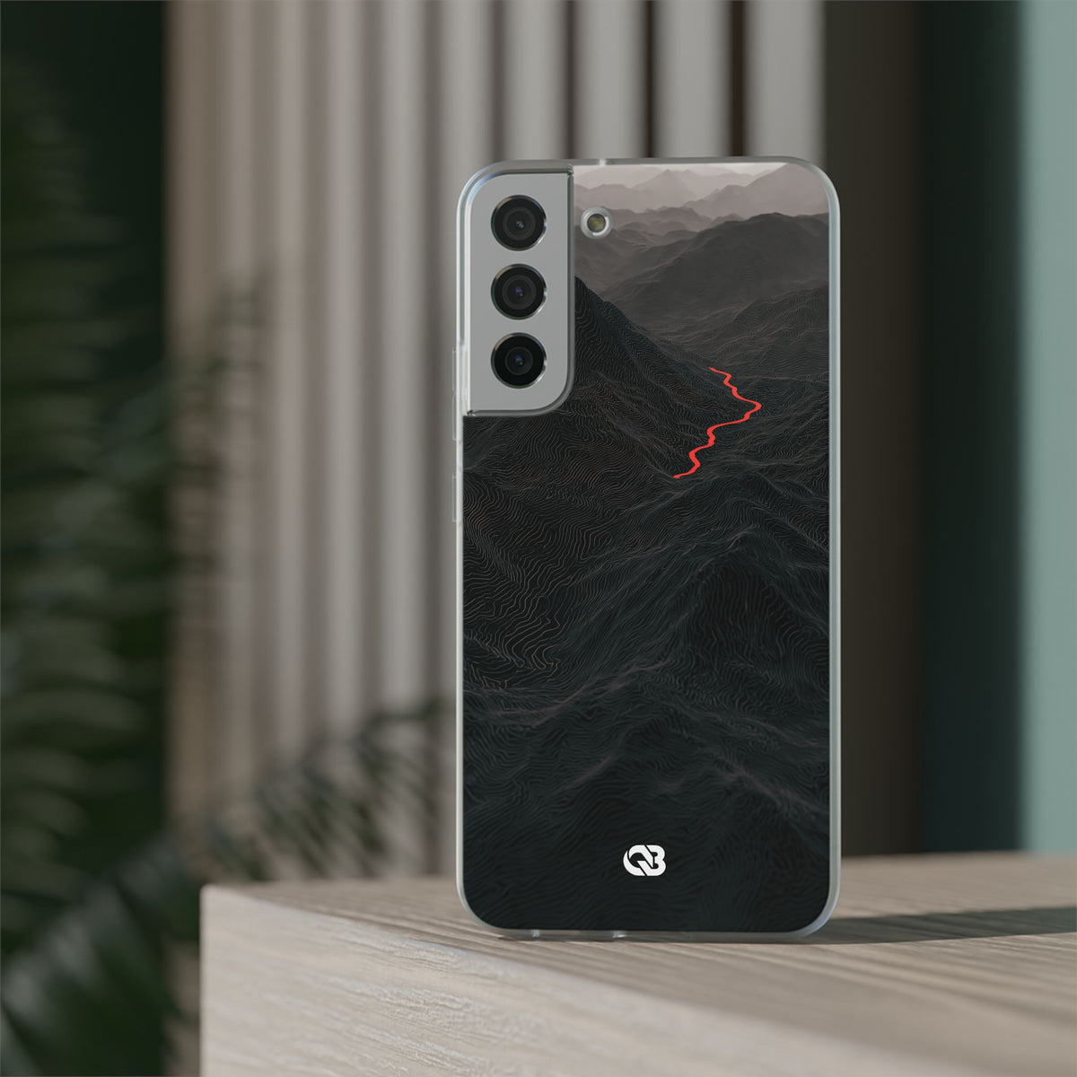 Crimson Ridge Pass · Lite Phone Case for Samsung · Black