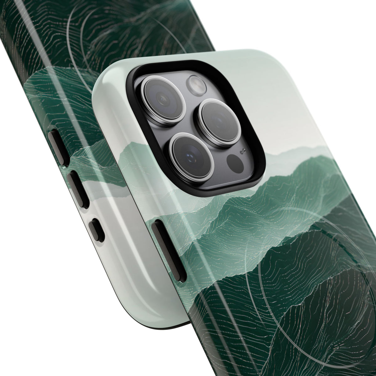 Alpine Mist · Tough 2.0 Magnetic Phone Case for iPhone · Green