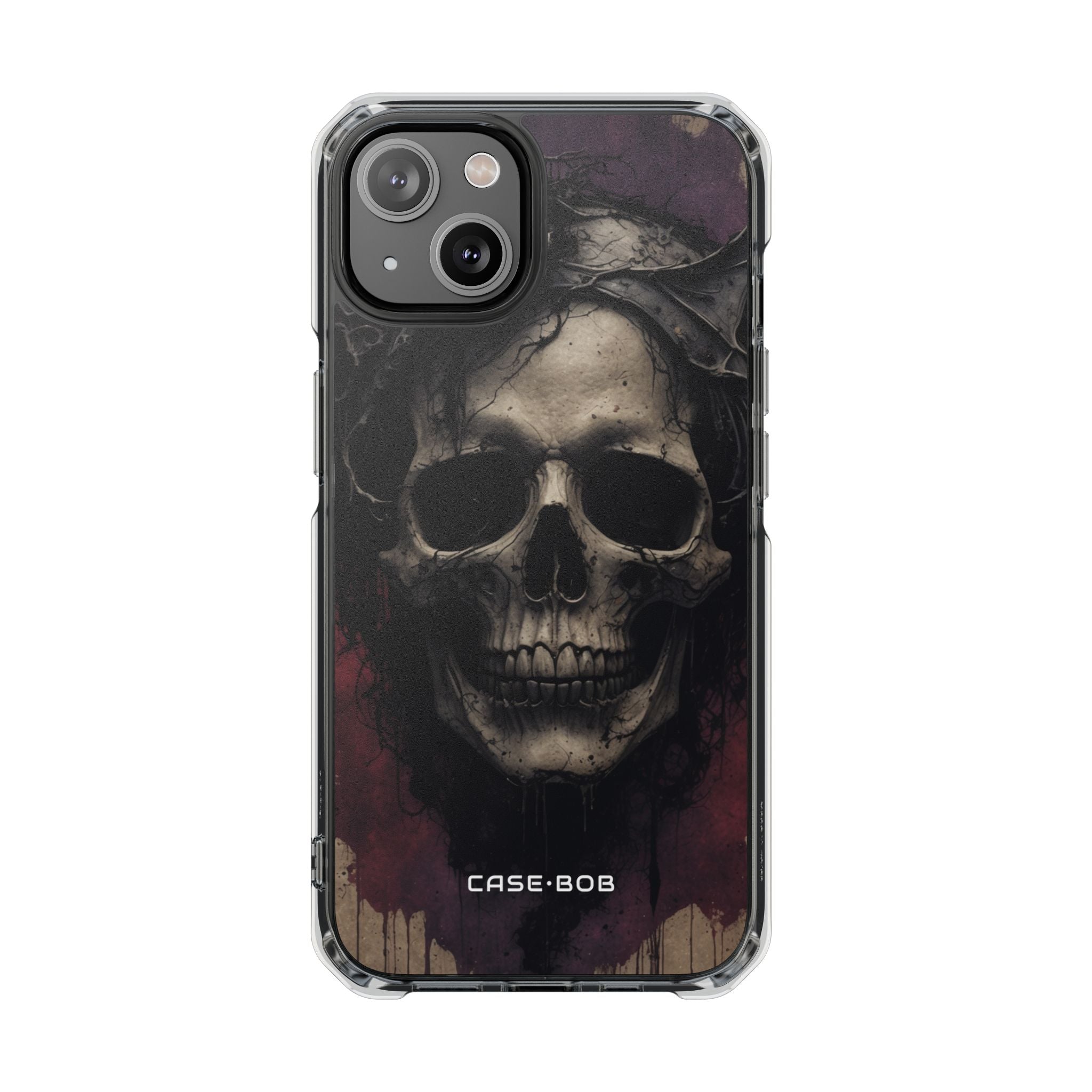 Gothic Skull Crown iPhone 14 Skal - Impact