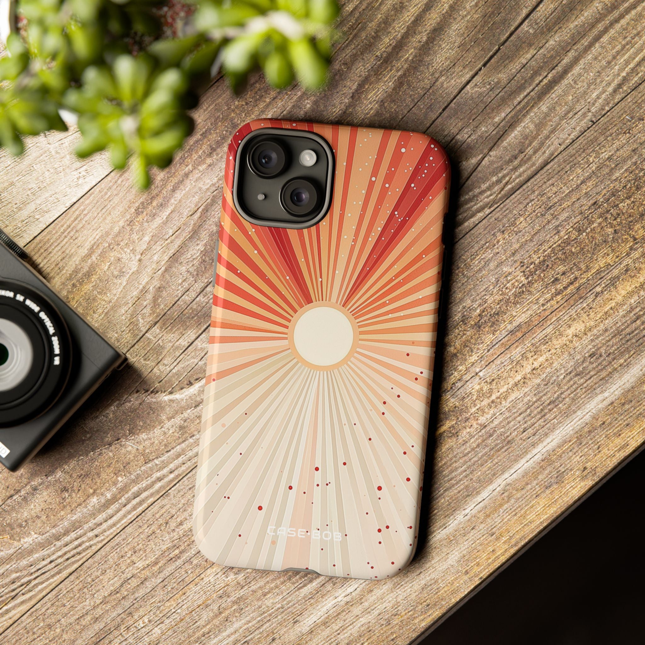 Solar Bloom iPhone 15 Plus Case - Tough