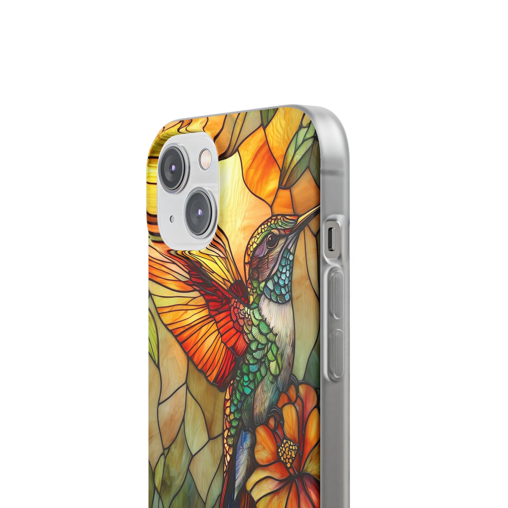 Hummingbird Radiance iPhone 14 Skal - Mjukt