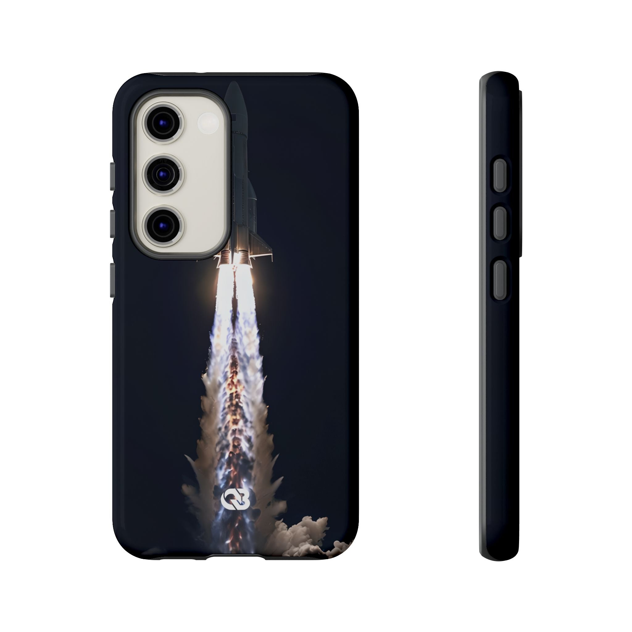 Obsidian Rocket Ascent · Tough Phone Case for Samsung