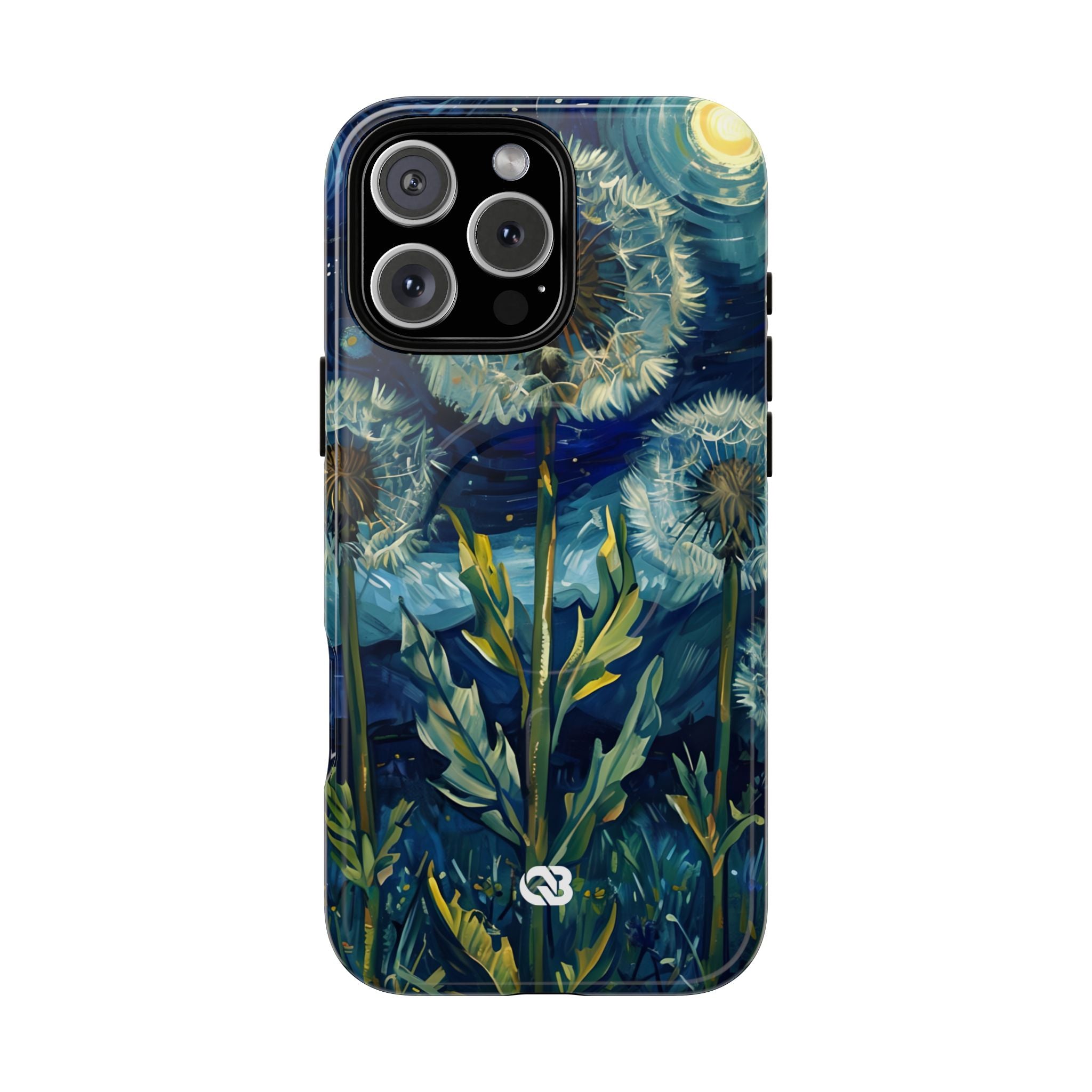 Starry Dandelion Swirl · Tough+ Coque de téléphone pour iPhone · Magsafe