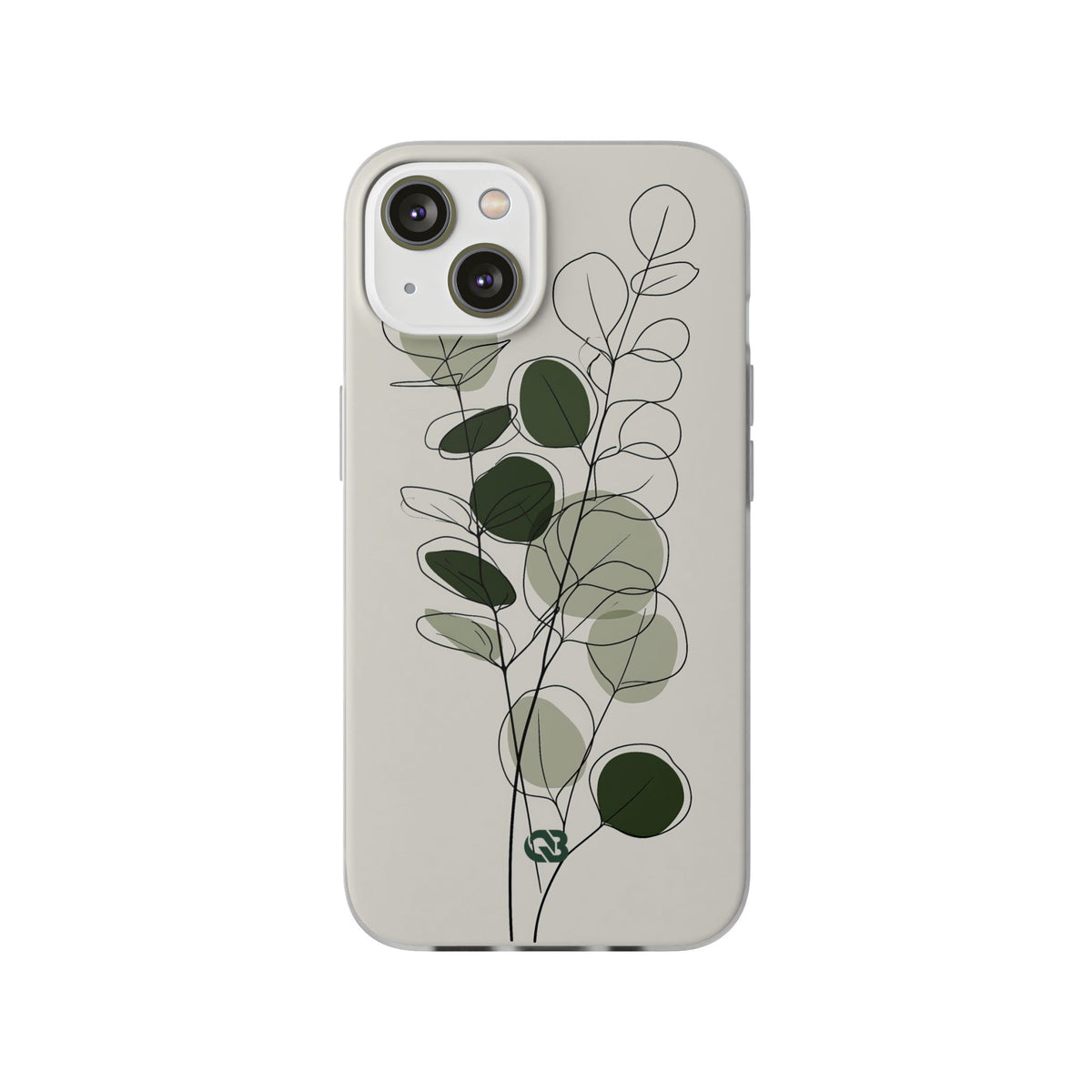Eucalyptus Foliage Study · Lite Phone Case for iPhone · Green