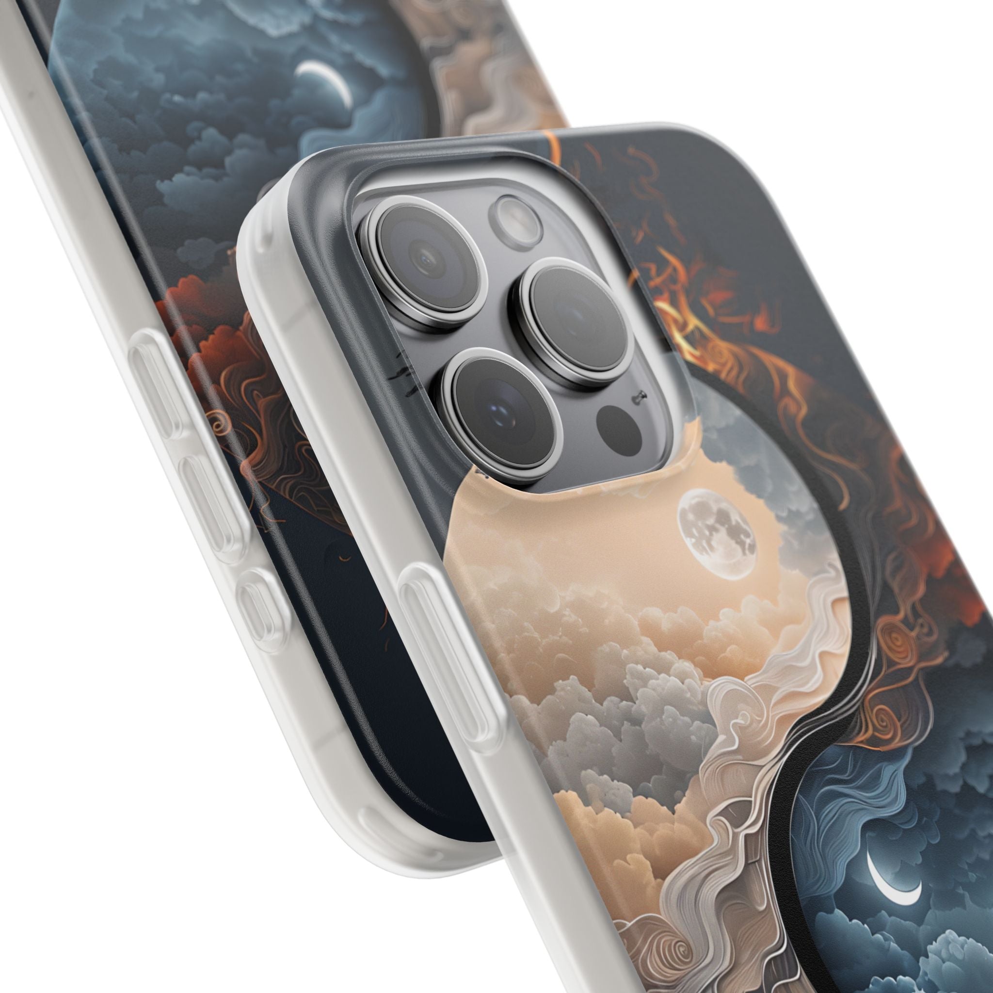 Cloud Ember Balance · Soft Handyhülle für iPhone