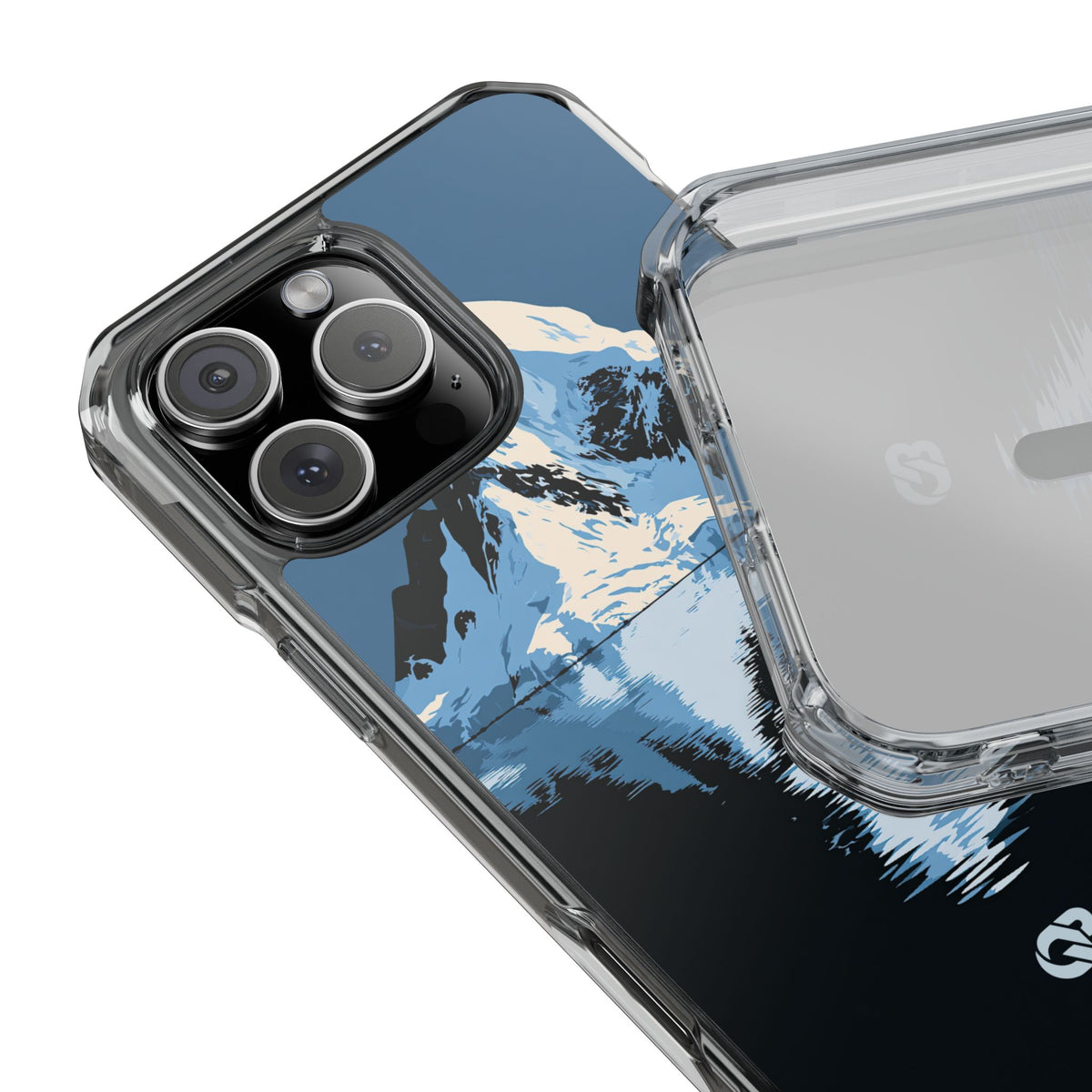 Blue Impact MagSafe Phone Case for iPhone - Arctic Summit Mirror