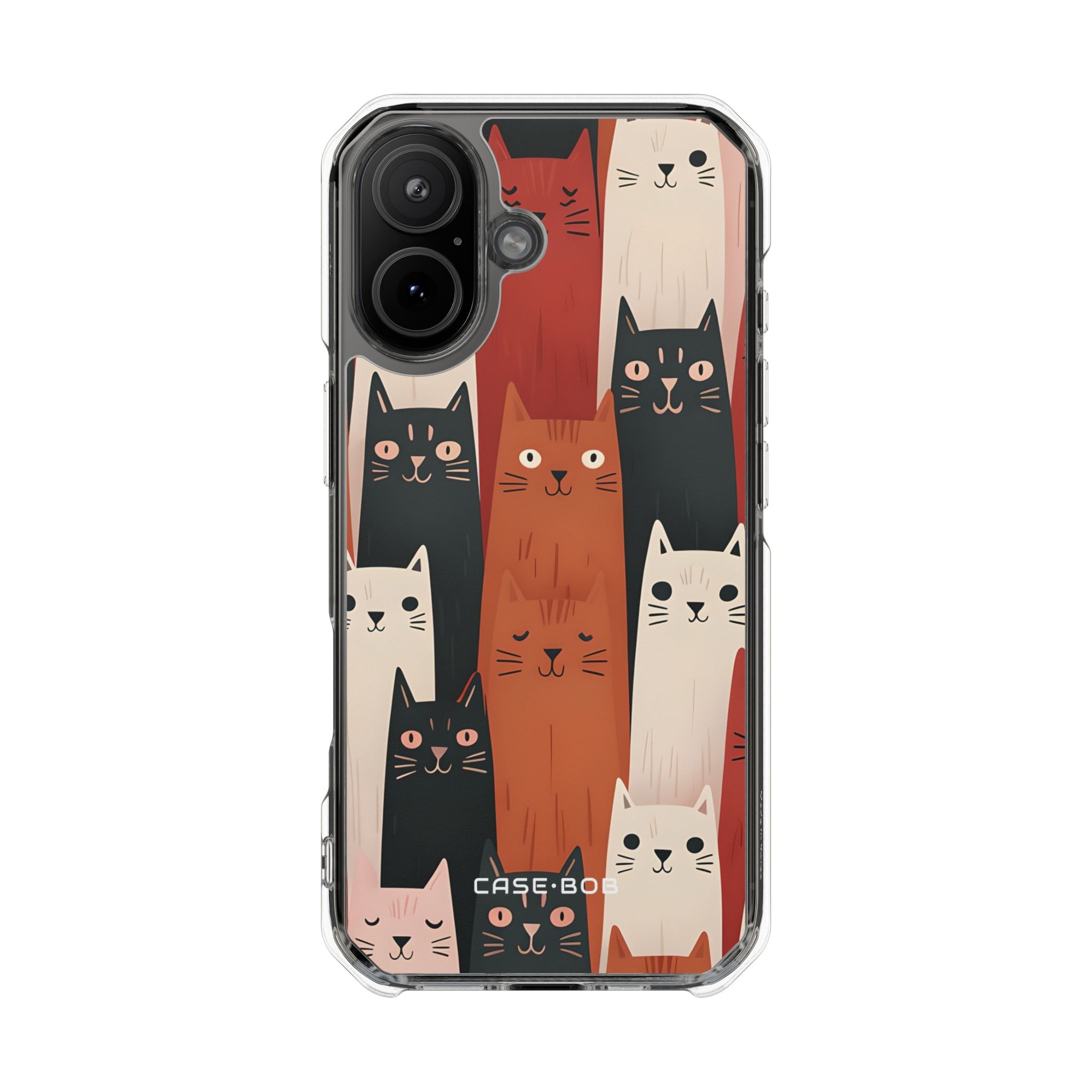Elongated Catfaces iPhone 17 Case - Impact