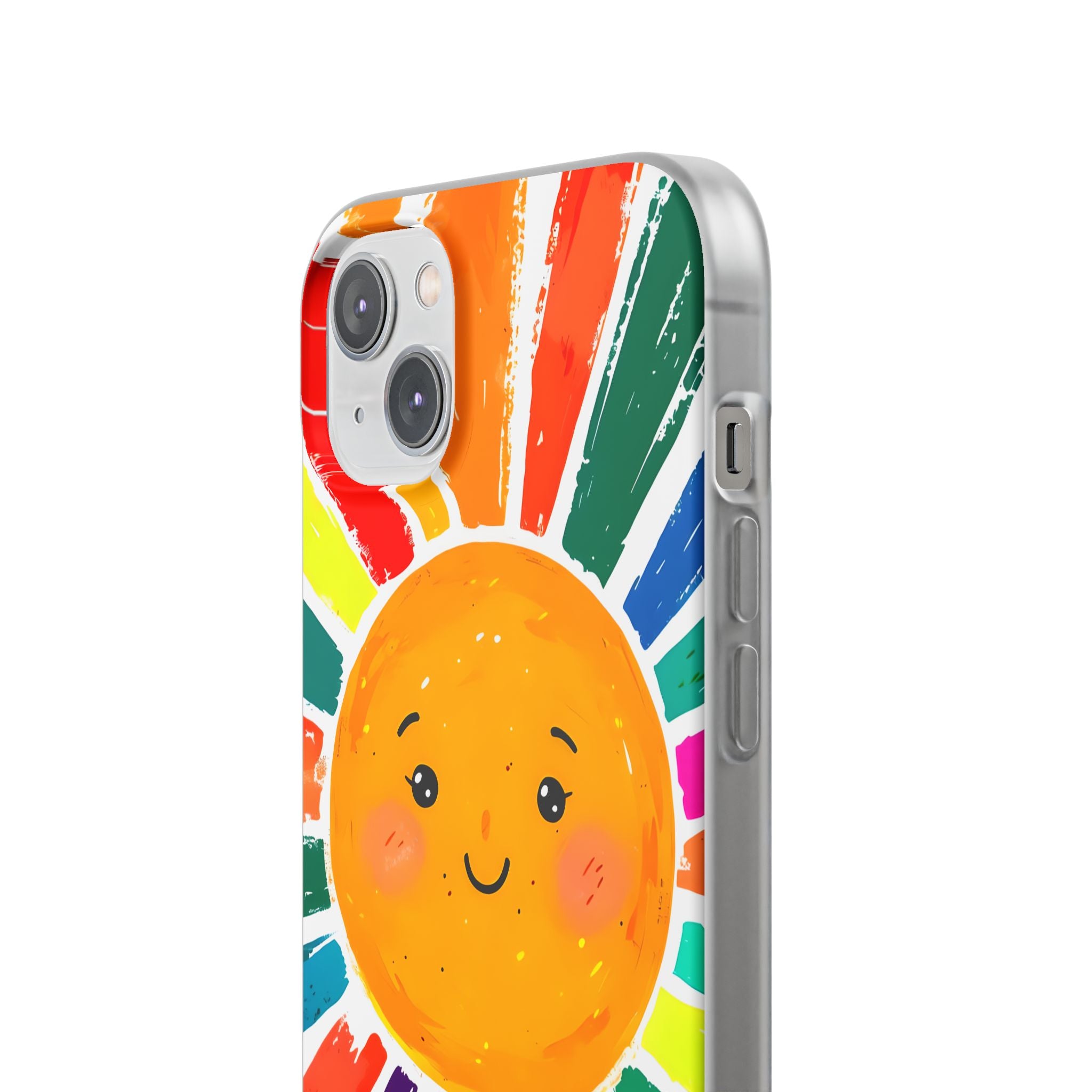 Vibrant Solar Smile · Soft Phone Case for iPhone