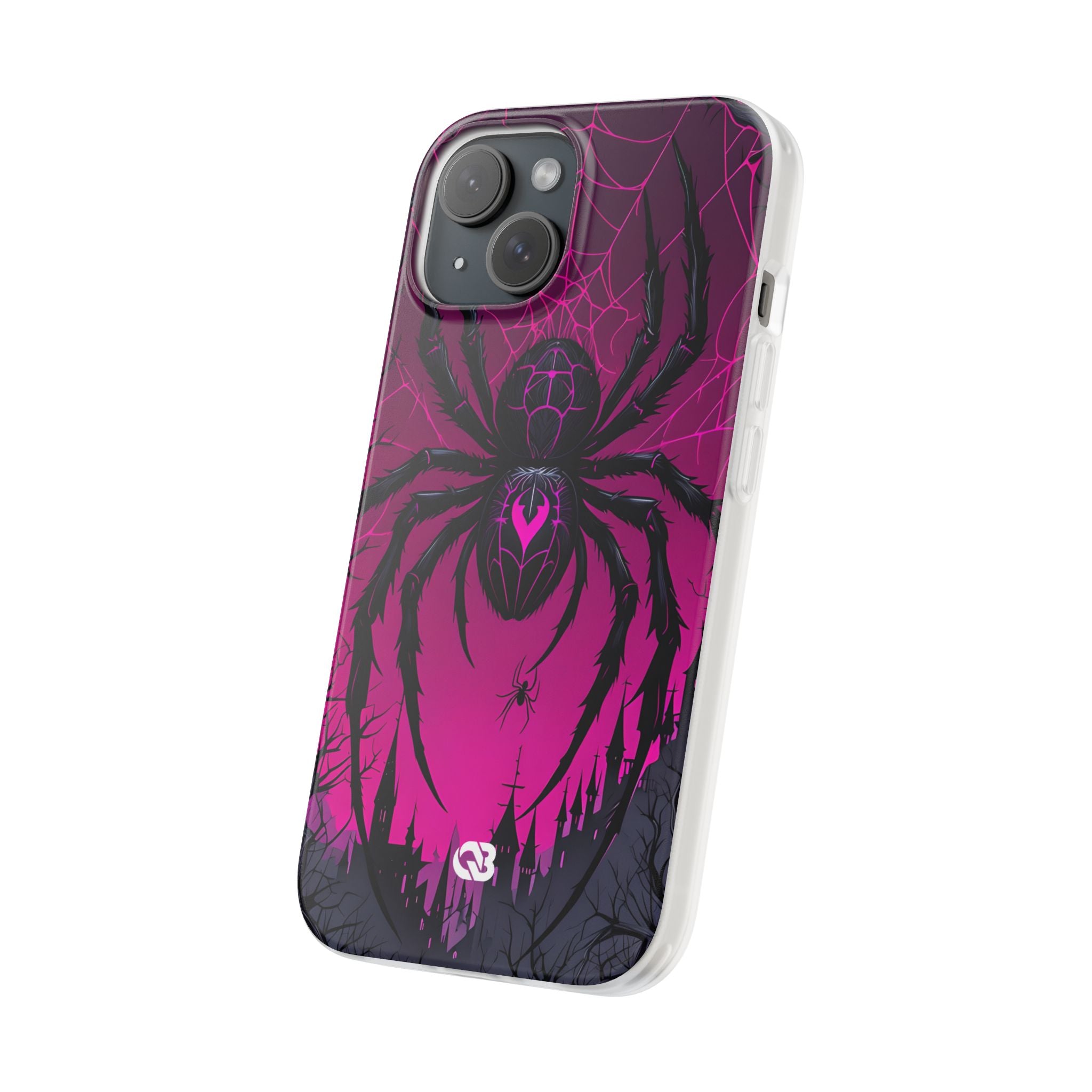 Obsidian Neon Widow · Soft Handyhülle für iPhone
