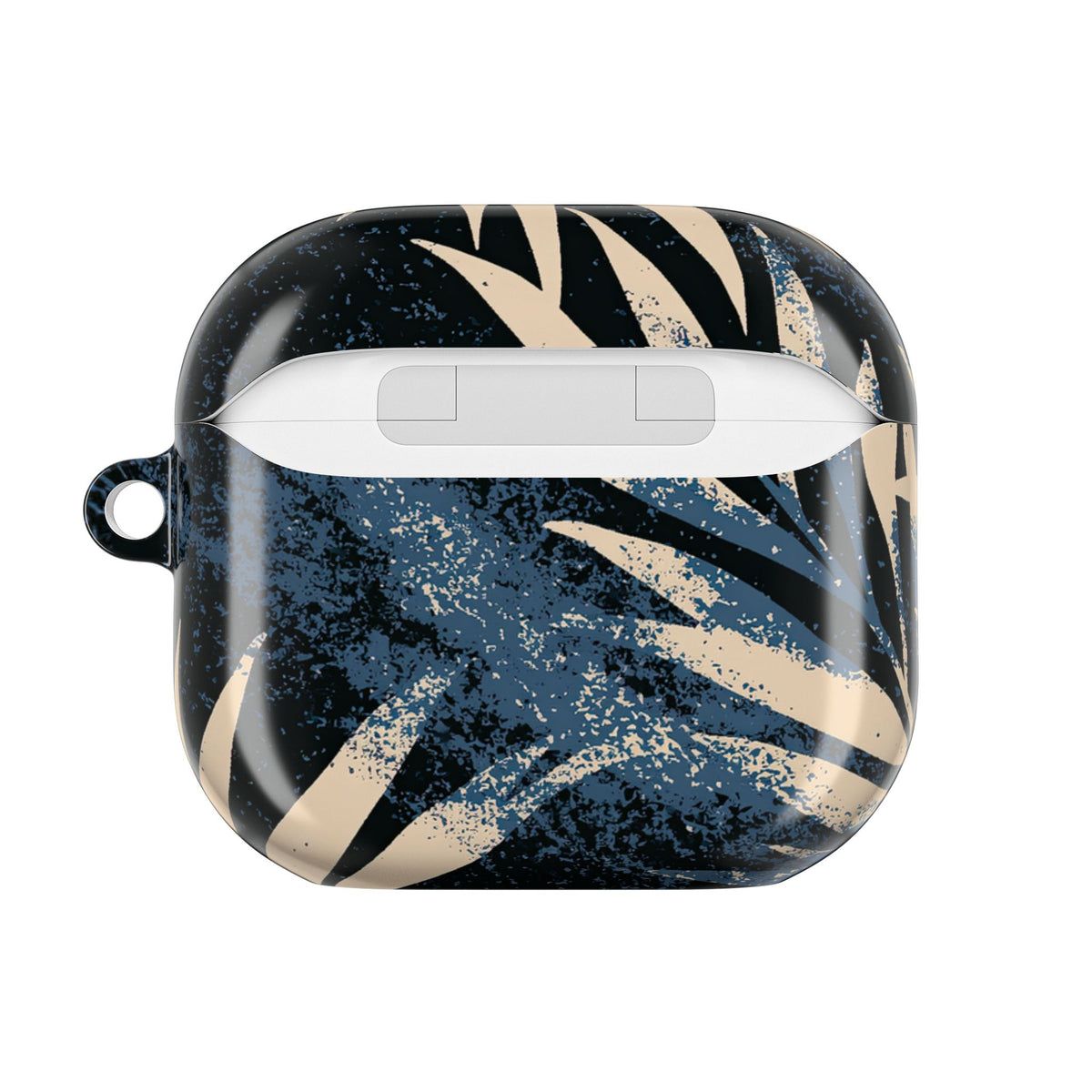 Indigo Palm Horizon · Hard Case for AirPods & AirPods Pro · Blue