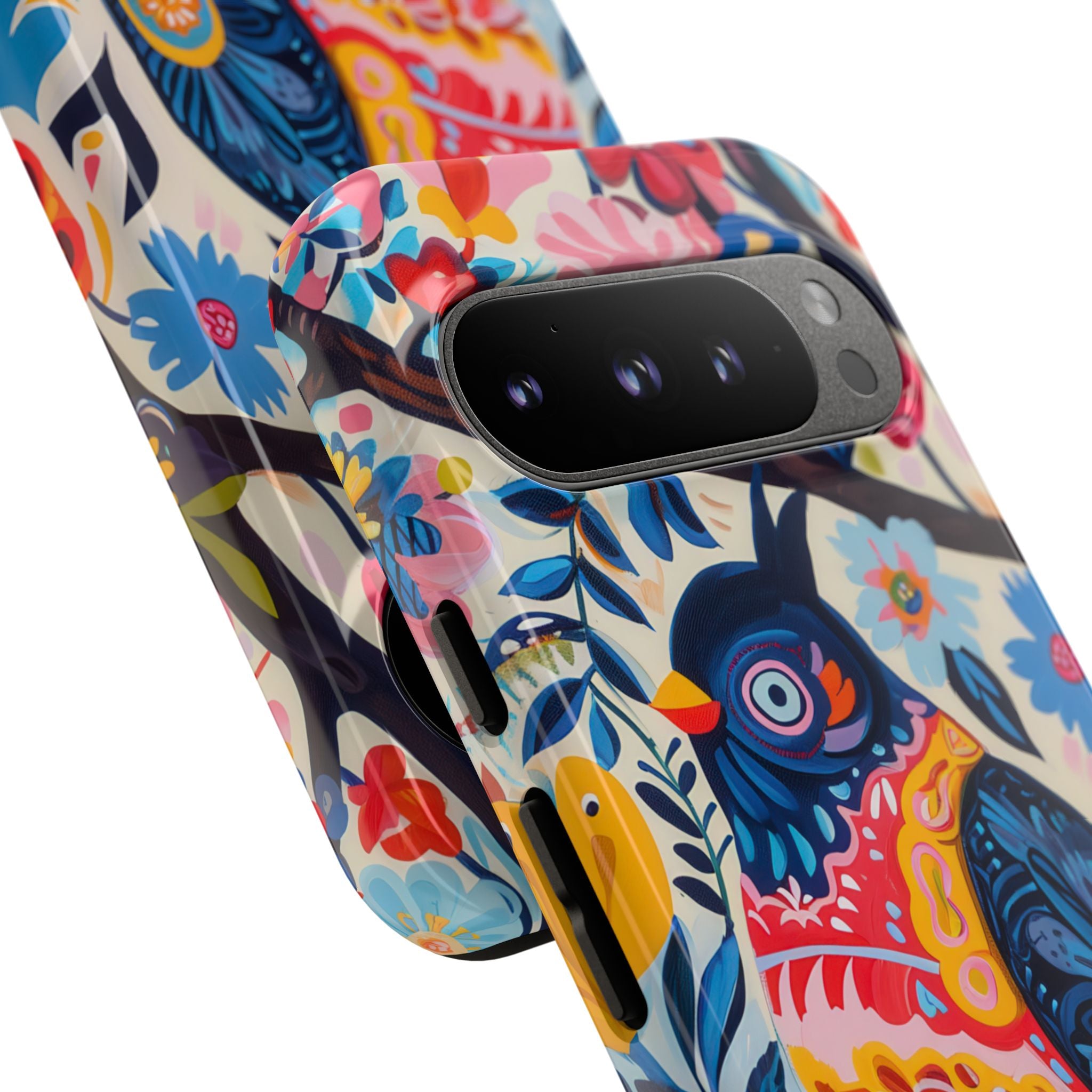 Owl Bloom Google Pixel 9 Pro Case - Tough