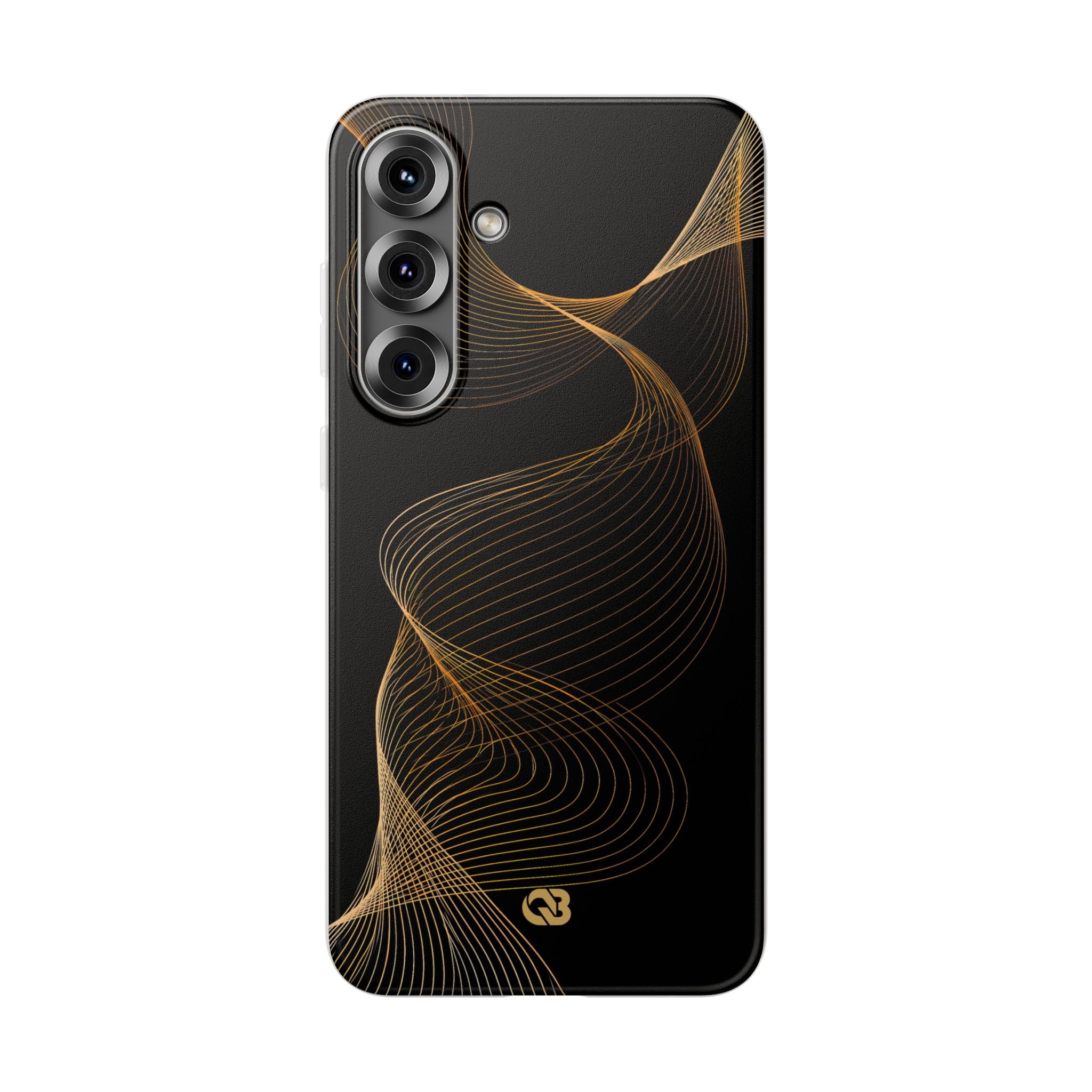 Gold Lite Phone Case for Samsung - Burnished Bronze Helix